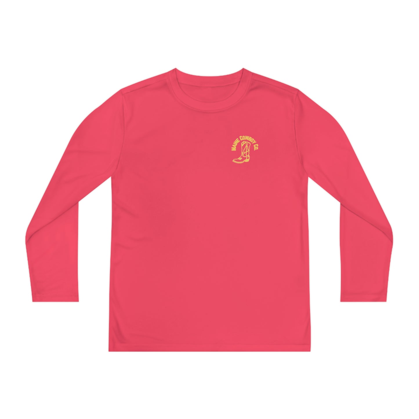Youth Maine Cowboy Logo Long sleeve