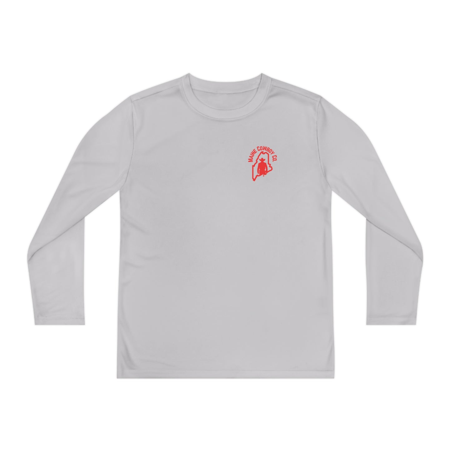 Youth Maine Cowboy Logo Long sleeve