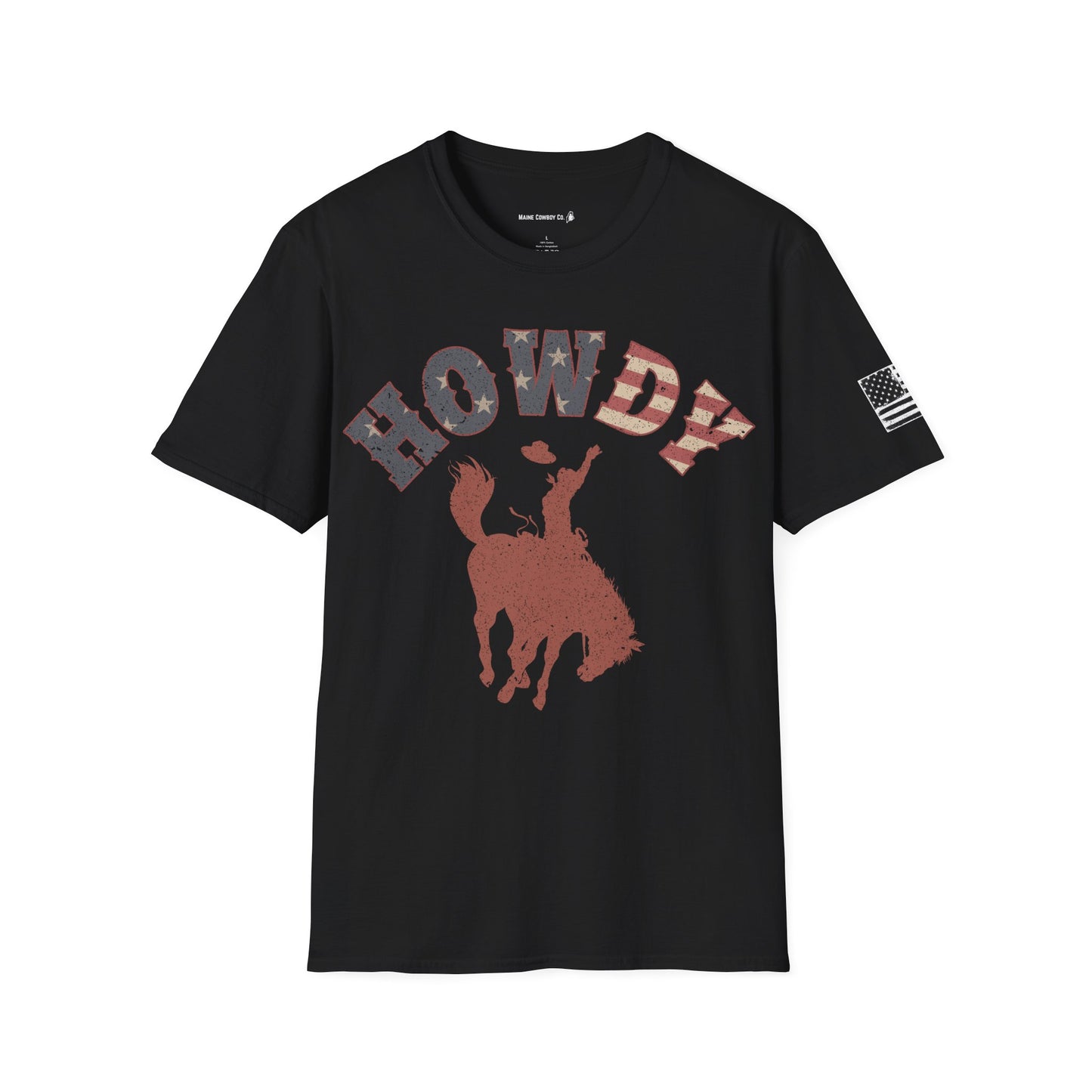 Howdy Graphic Unisex T-Shirt | Perfect for Casual Days, Gift for Rodeo Fans, Country Music Lovers, 4th of July, Summertime Style