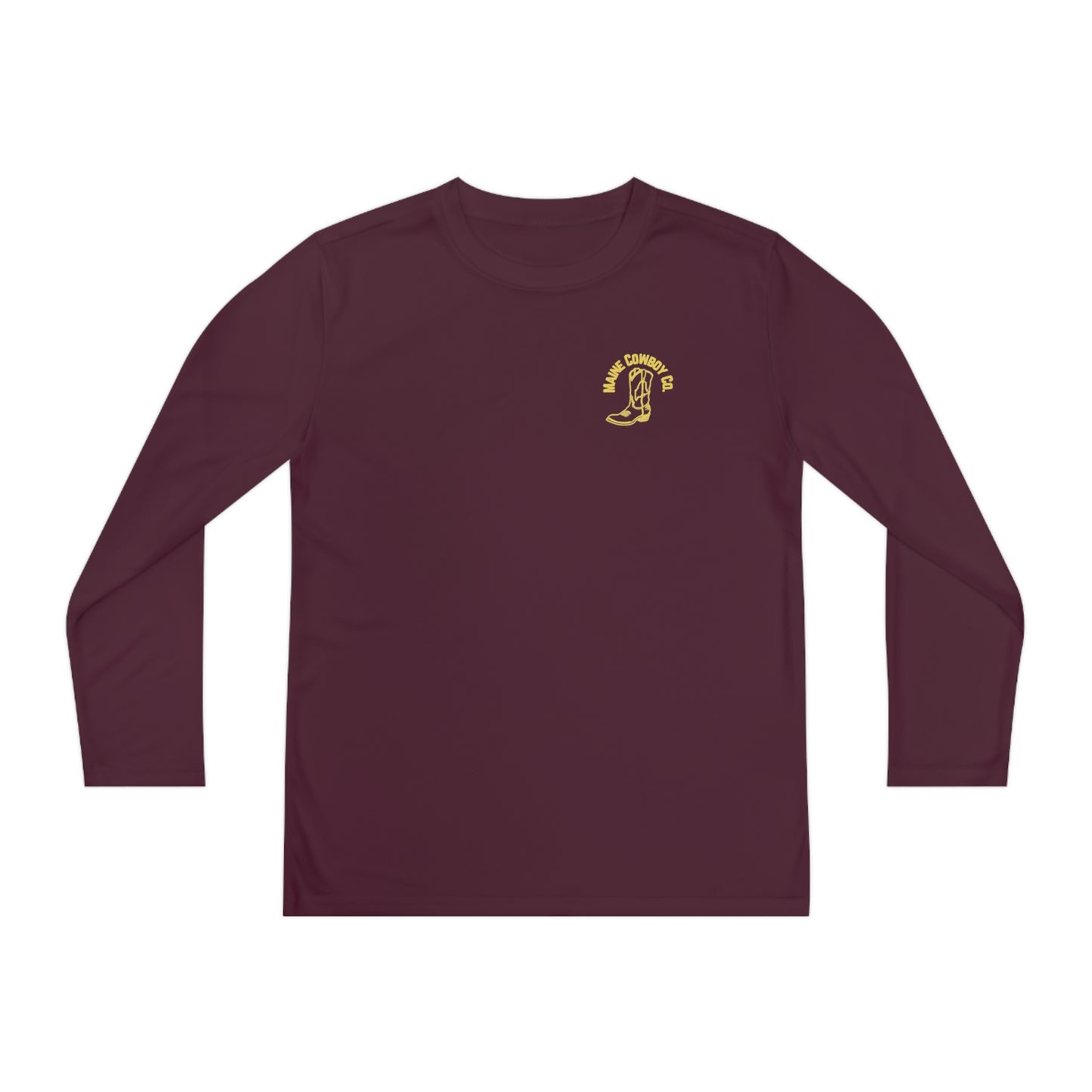 Youth Maine Cowboy Logo Long sleeve