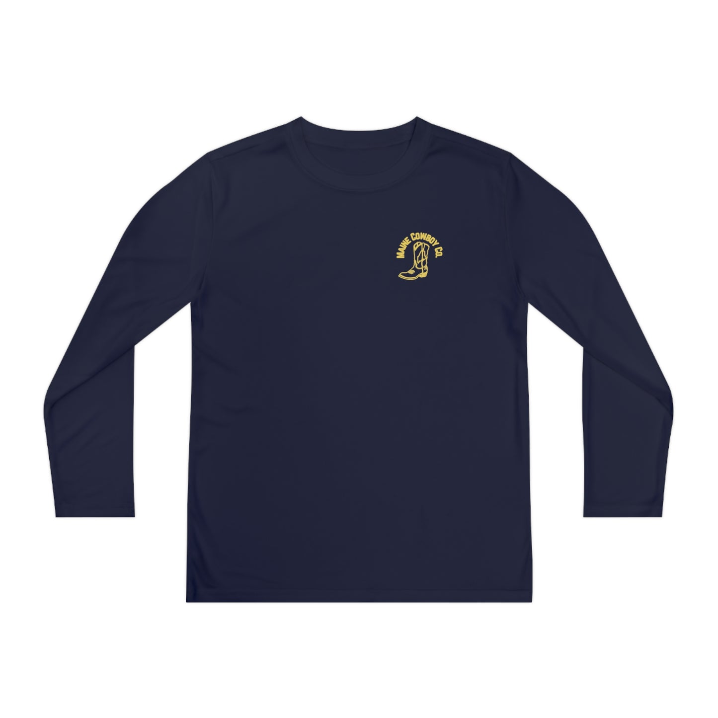 Youth Maine Cowboy Logo Long sleeve