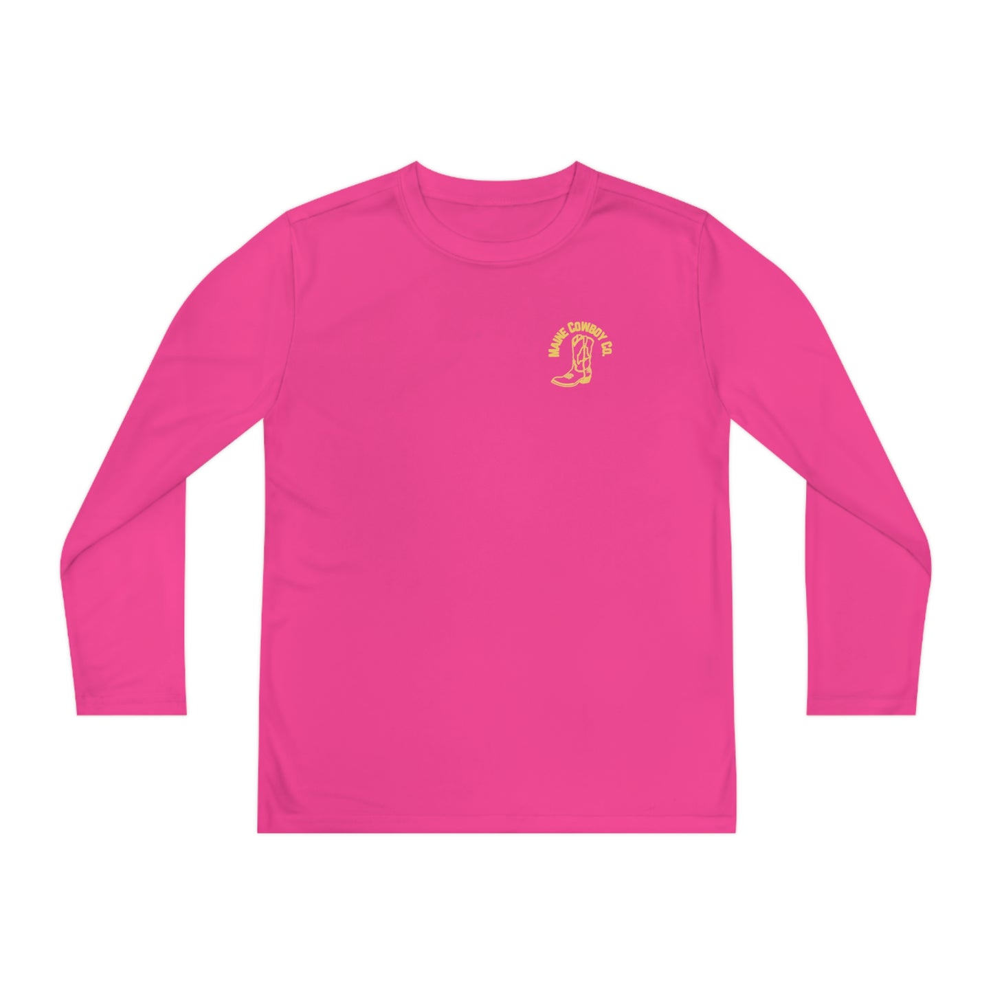 Youth Maine Cowboy Logo Long sleeve