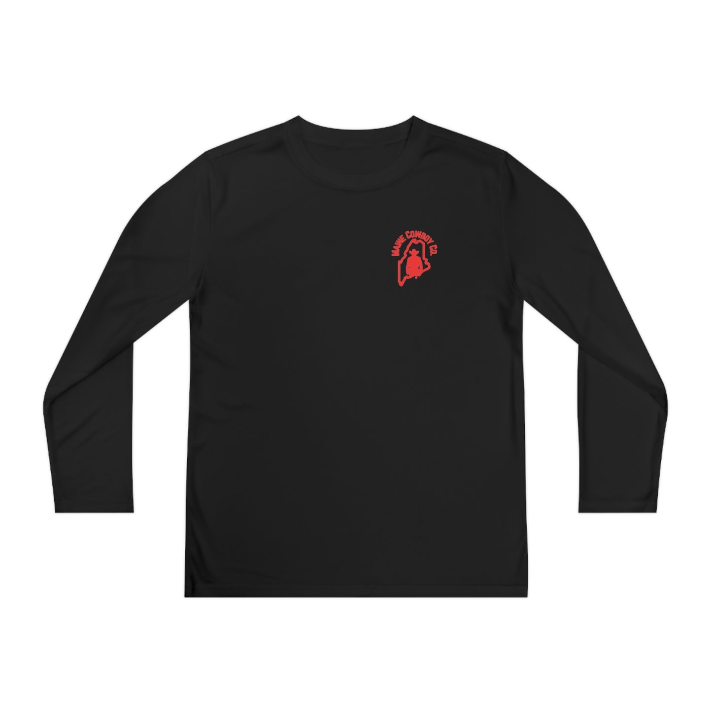 Youth Maine Cowboy Logo Long sleeve