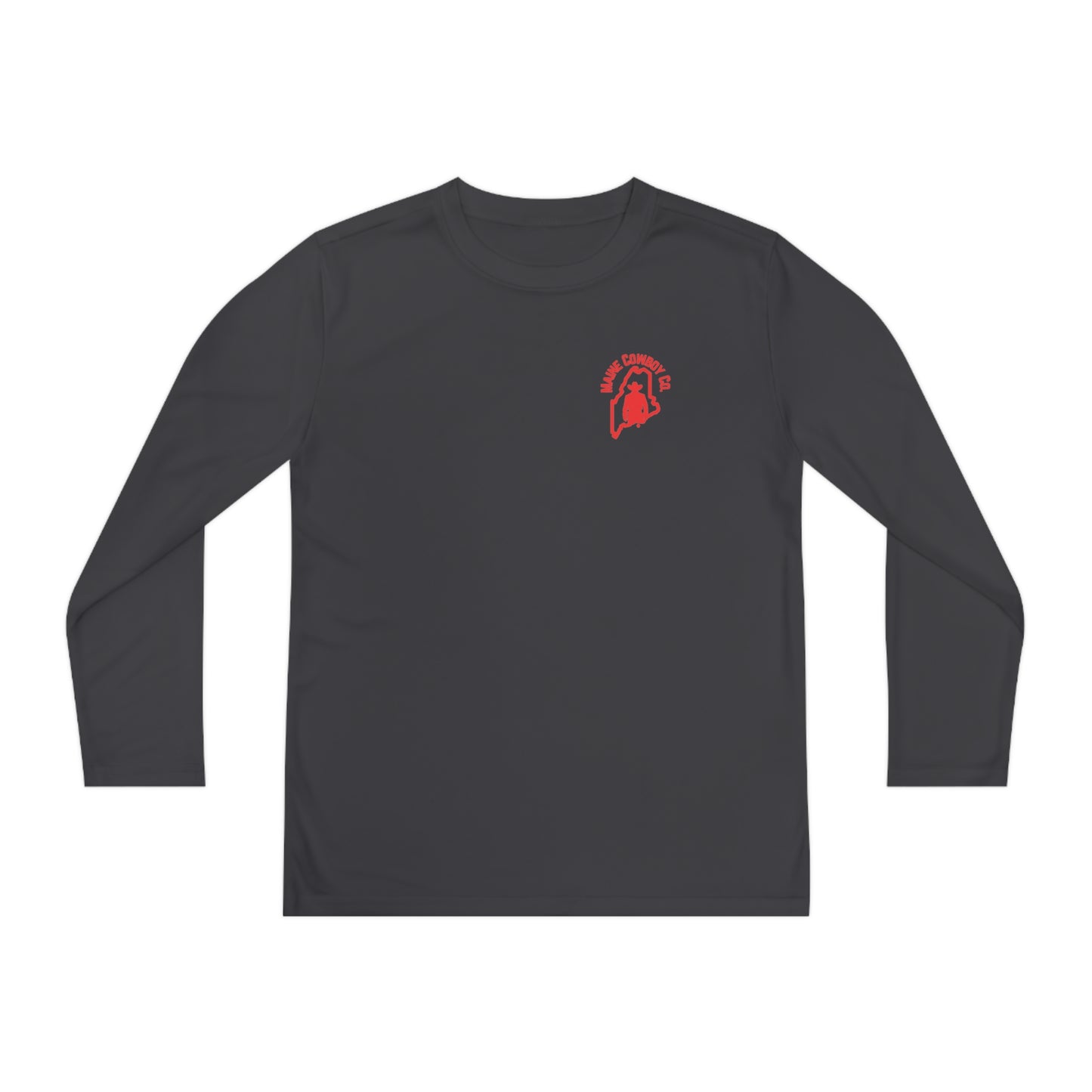 Youth Maine Cowboy Logo Long sleeve