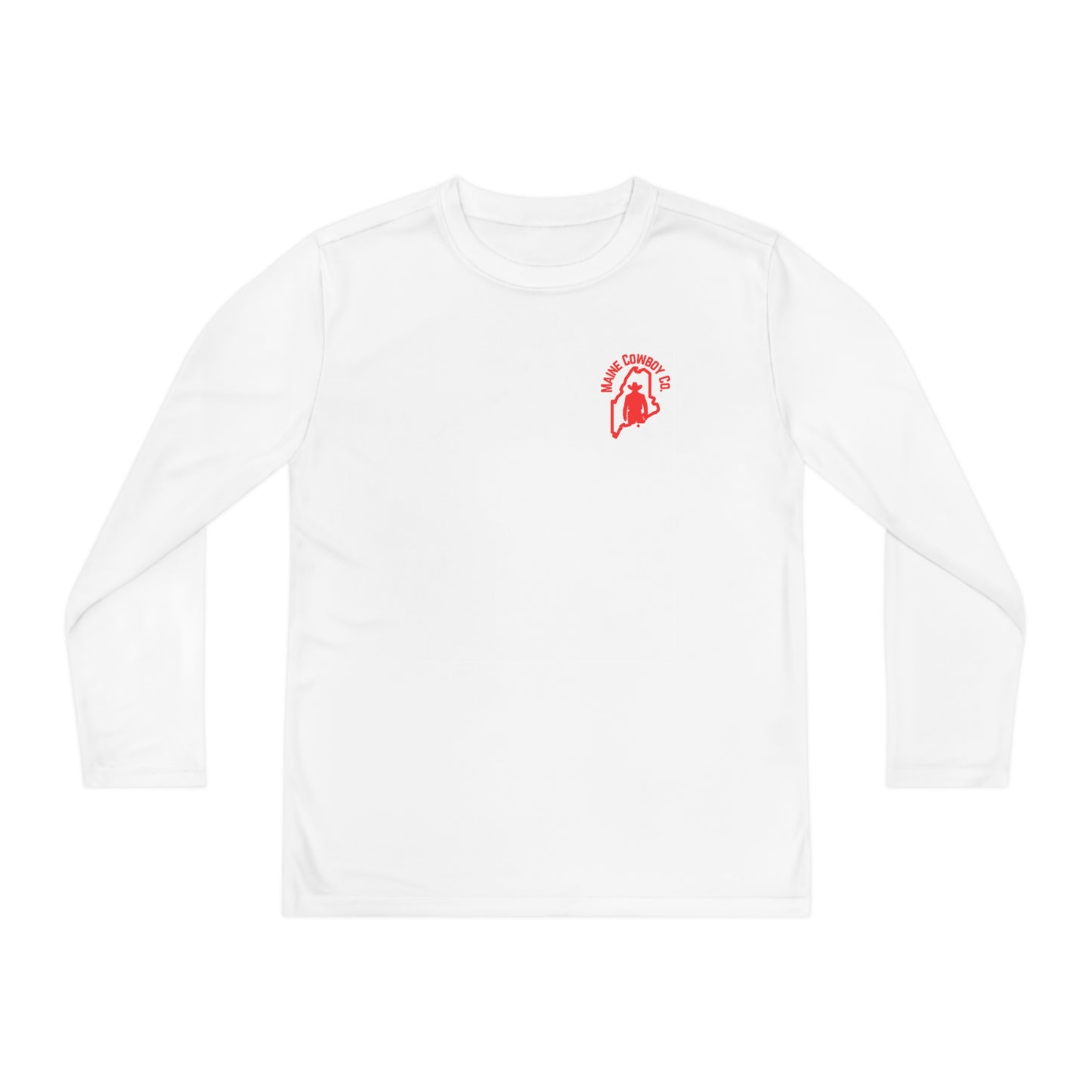 Youth Maine Cowboy Logo Long sleeve