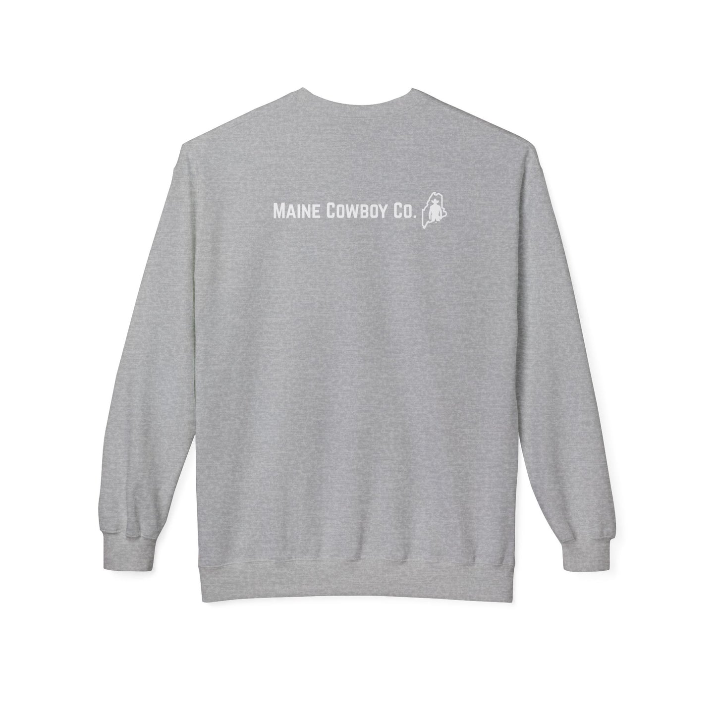 Howdy Cowboy Fleece Crewneck Sweatshirt, Casual Wear, Western Fashion, Gift for Him, Cozy Outfit, Holiday Present