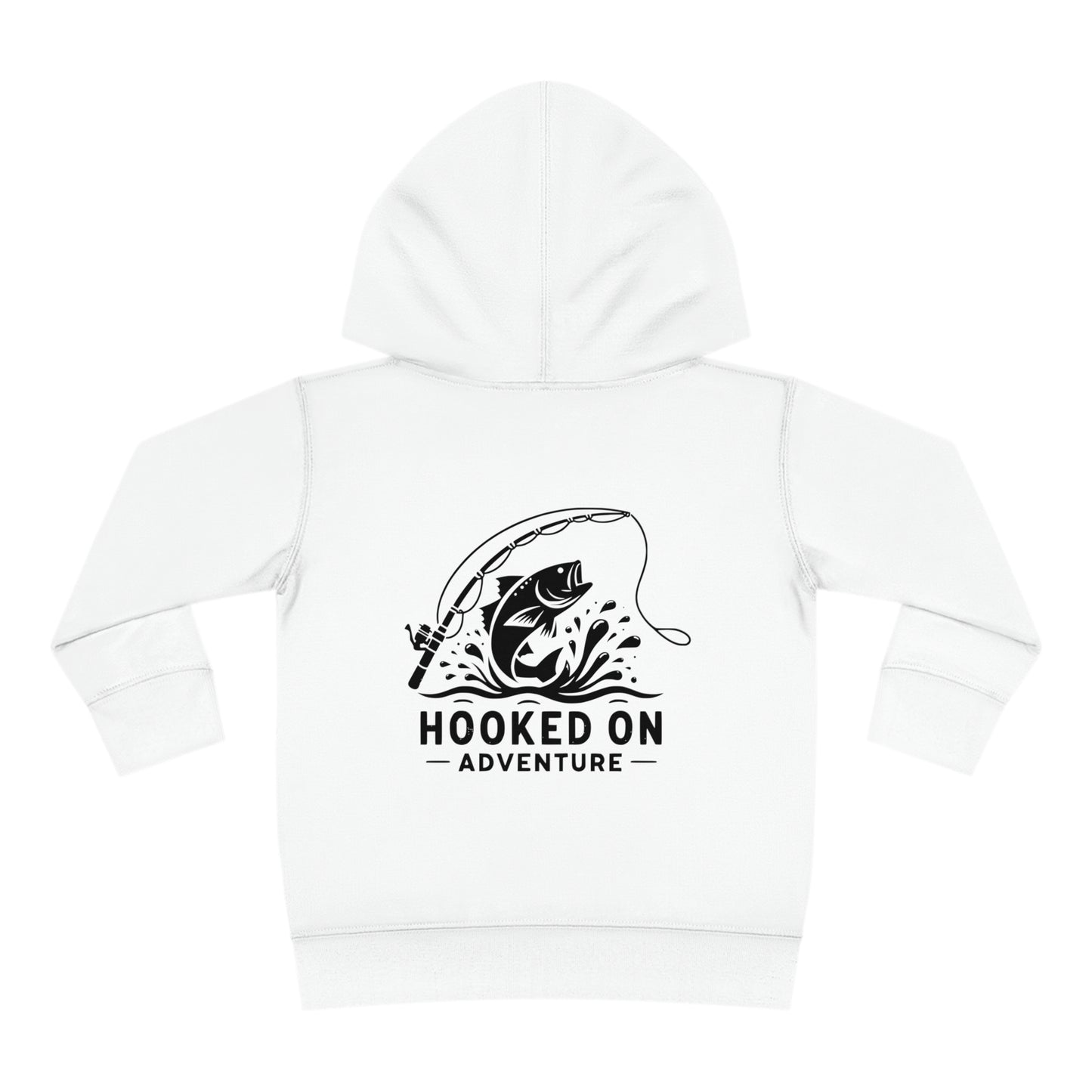 Toddler Pullover Hooked On Adventure Fleece Hoodie