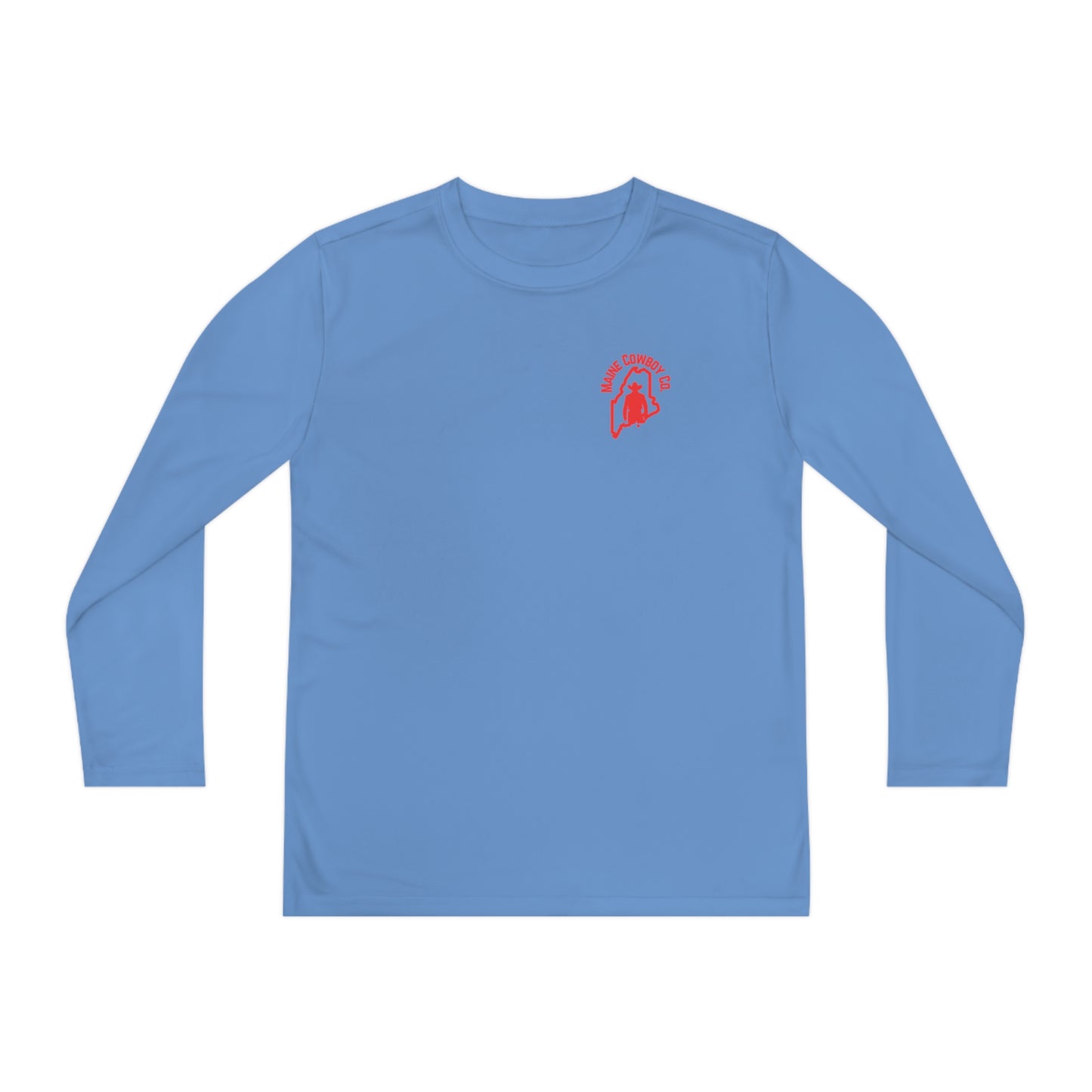 Youth Maine Cowboy Logo Long sleeve