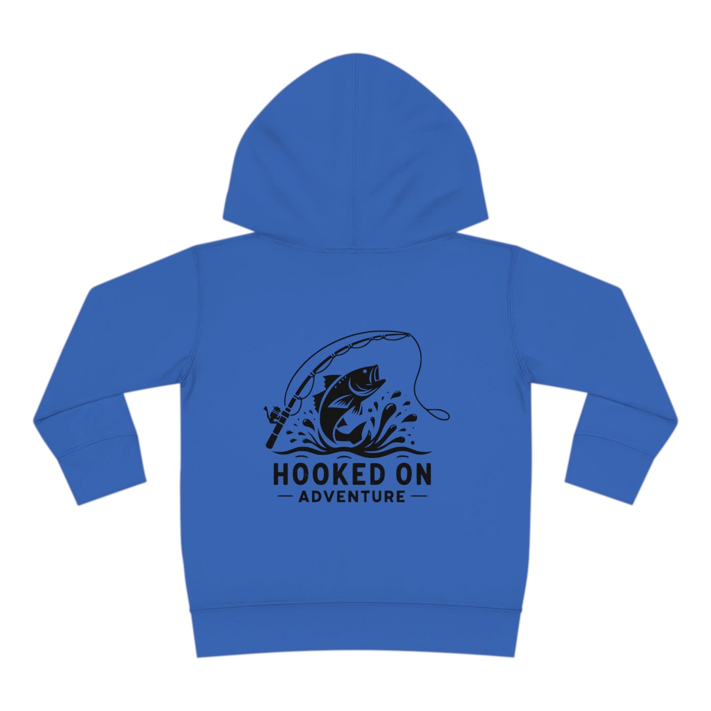 Toddler Pullover Hooked On Adventure Fleece Hoodie