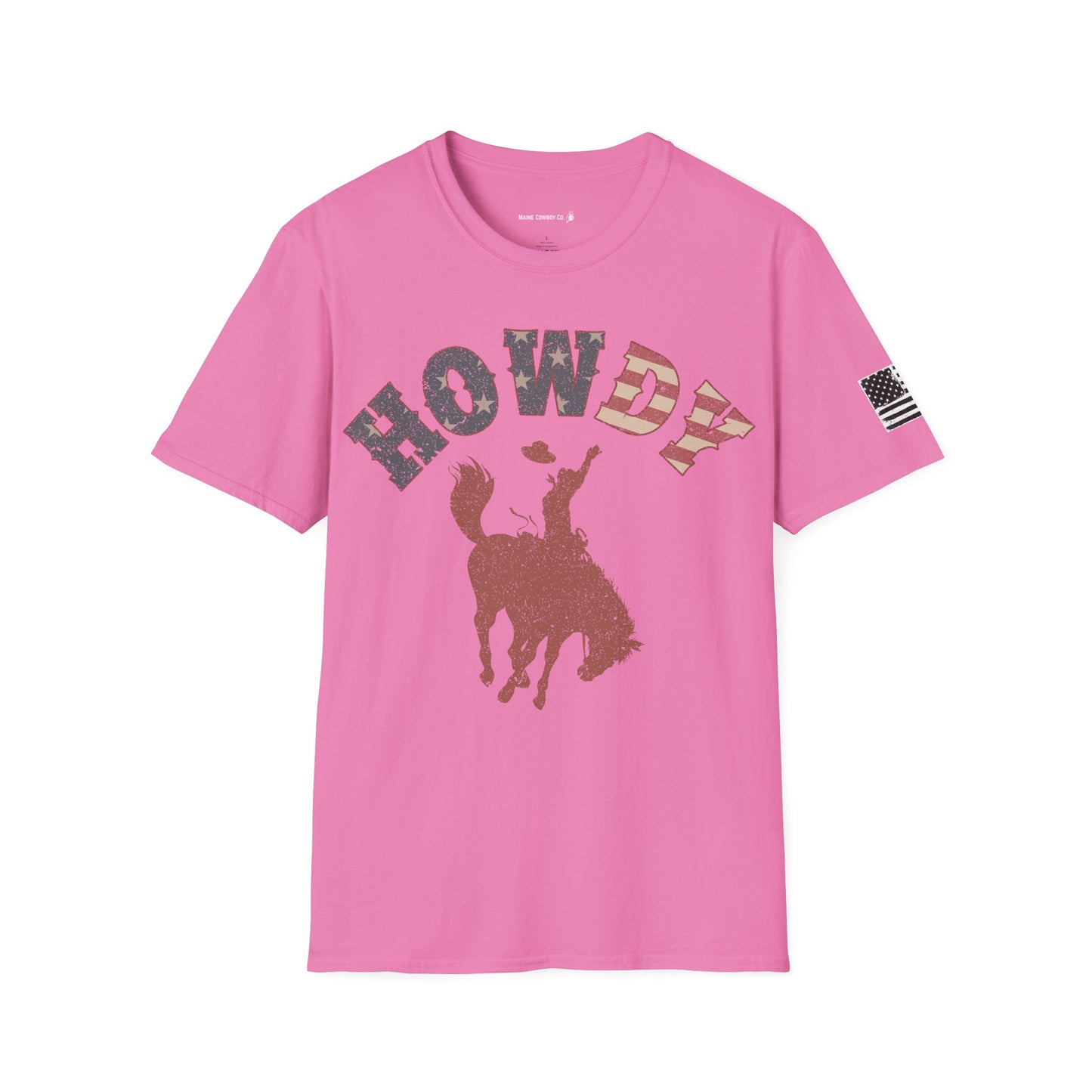 Howdy Graphic Unisex T-Shirt | Perfect for Casual Days, Gift for Rodeo Fans, Country Music Lovers, 4th of July, Summertime Style