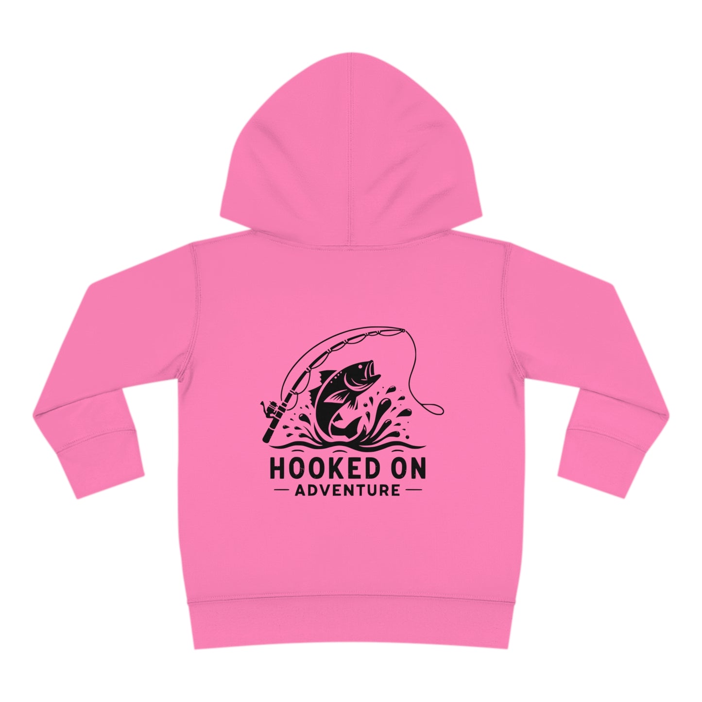 Toddler Pullover Hooked On Adventure Fleece Hoodie