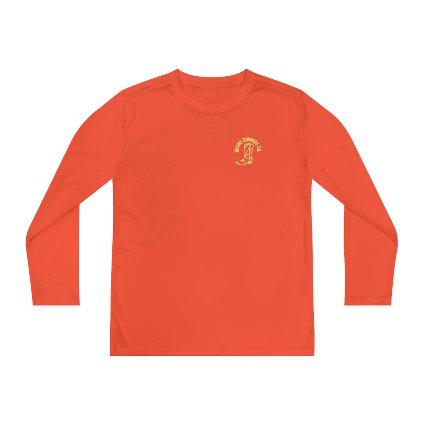 Youth Maine Cowboy Logo Long sleeve