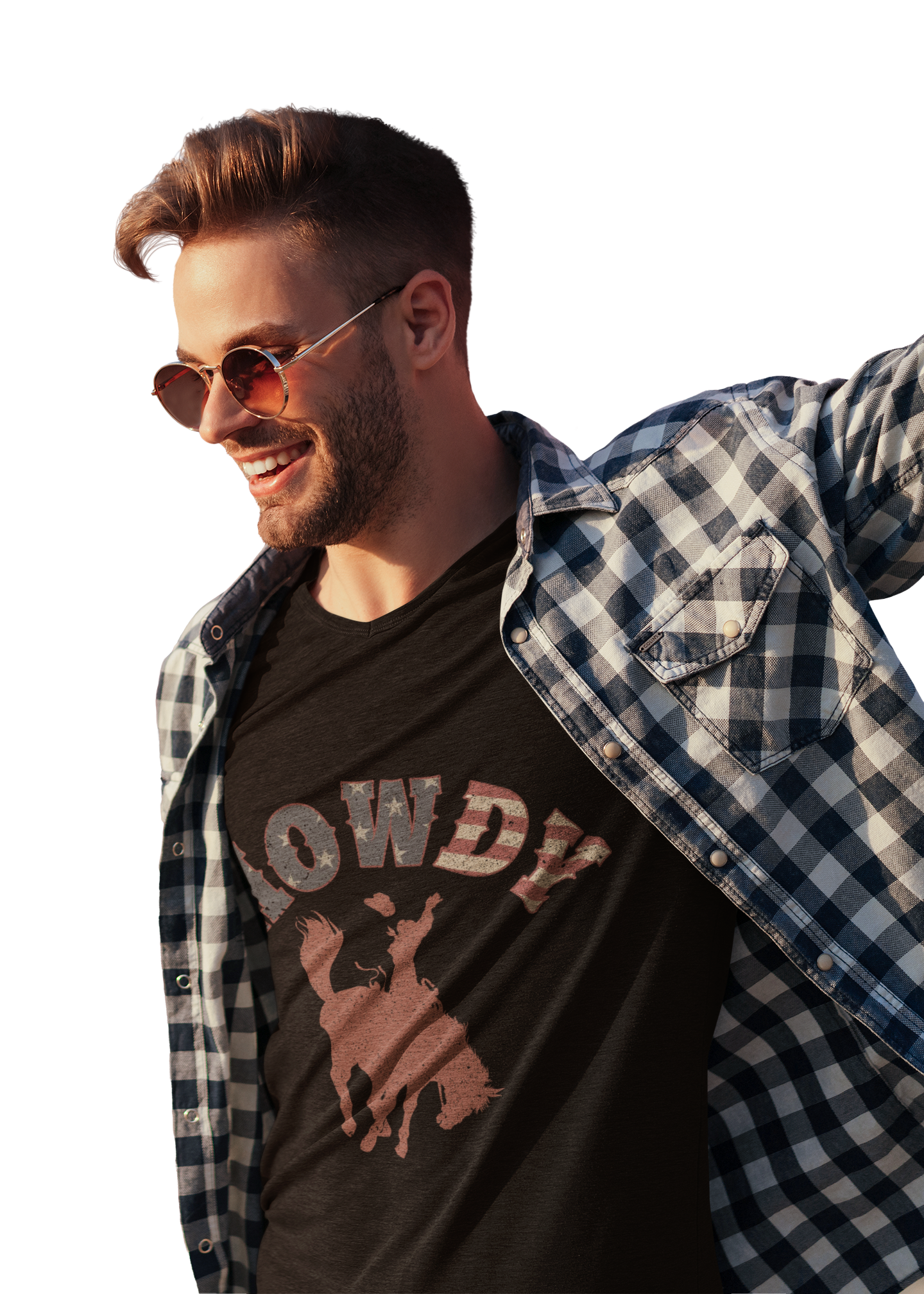 Howdy Graphic Unisex T-Shirt | Perfect for Casual Days, Gift for Rodeo Fans, Country Music Lovers, 4th of July, Summertime Style