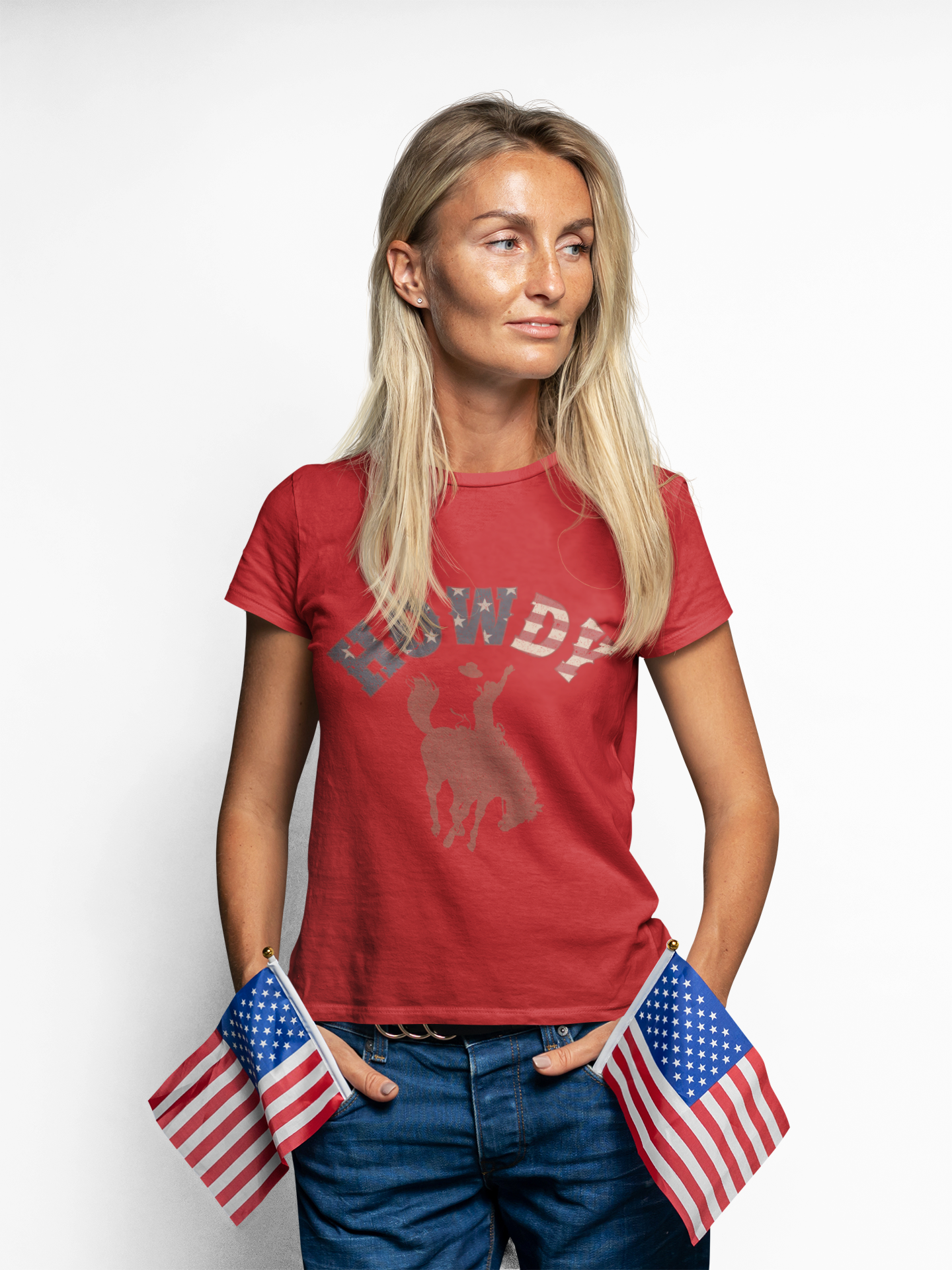Howdy Graphic Unisex T-Shirt | Perfect for Casual Days, Gift for Rodeo Fans, Country Music Lovers, 4th of July, Summertime Style