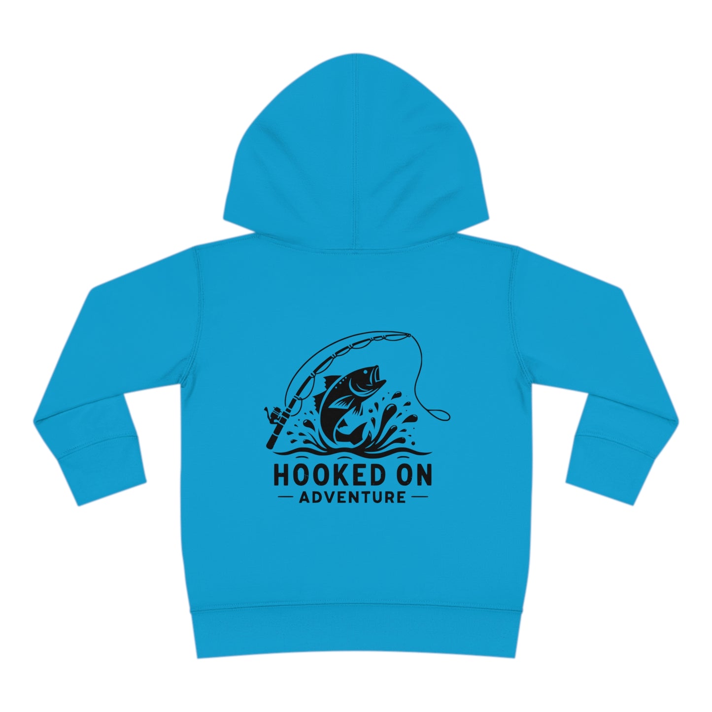 Toddler Pullover Hooked On Adventure Fleece Hoodie