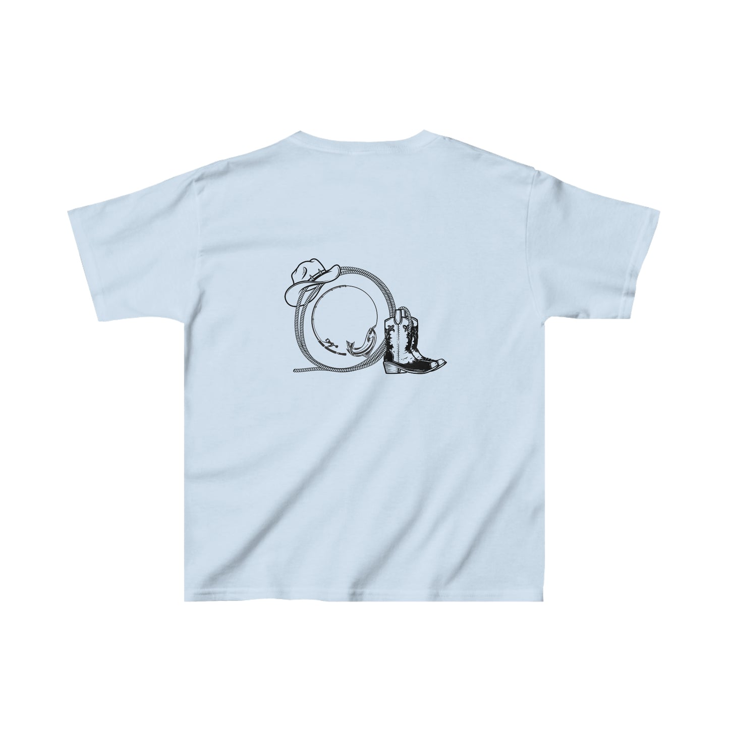 Kids Fishing Circle Tee