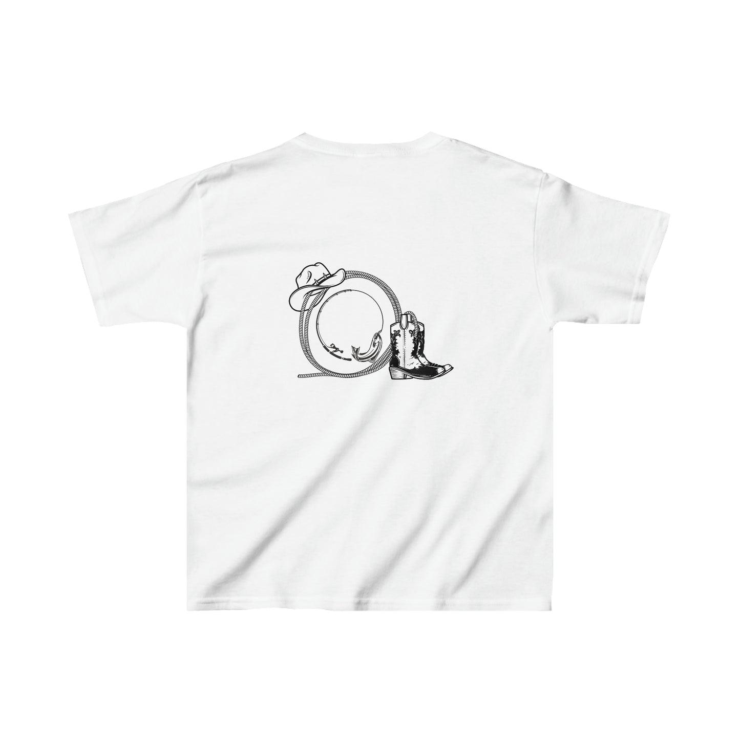 Kids Fishing Circle Tee