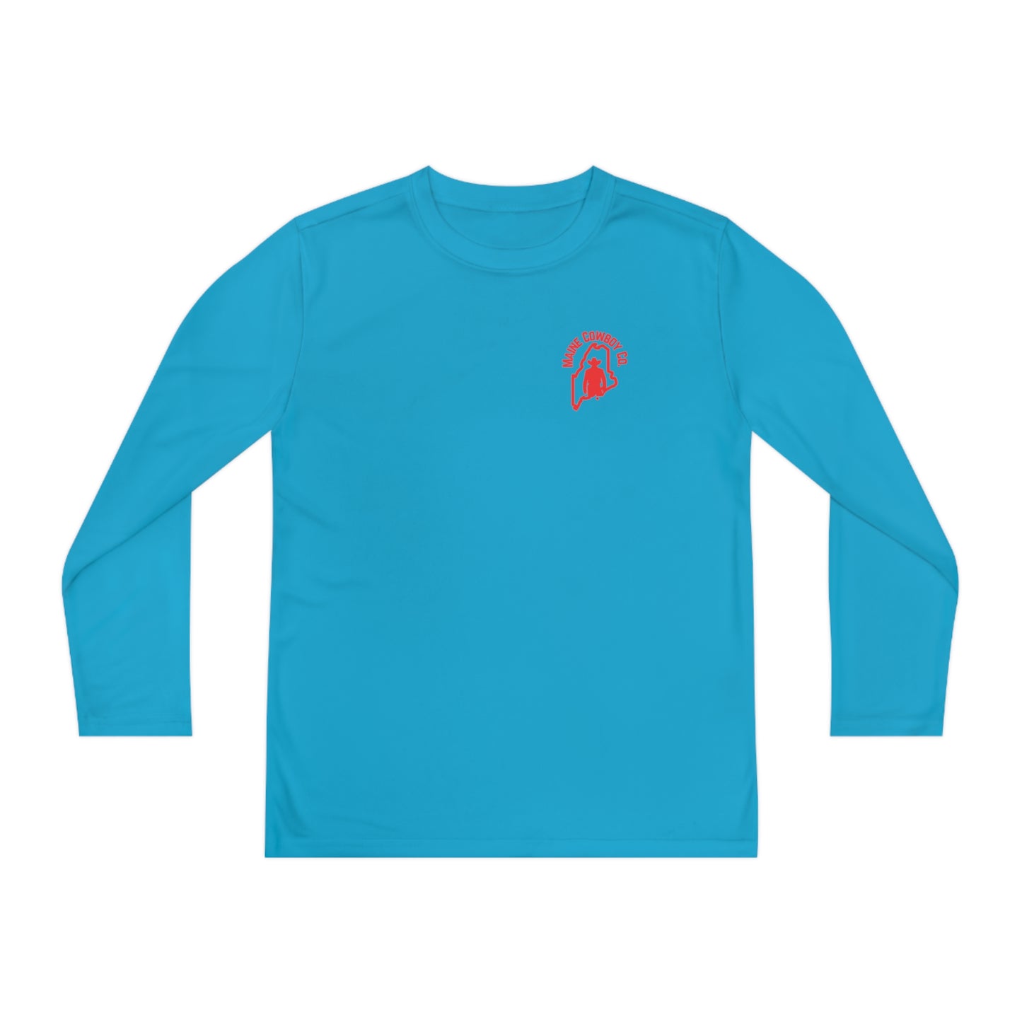 Youth Maine Cowboy Logo Long sleeve