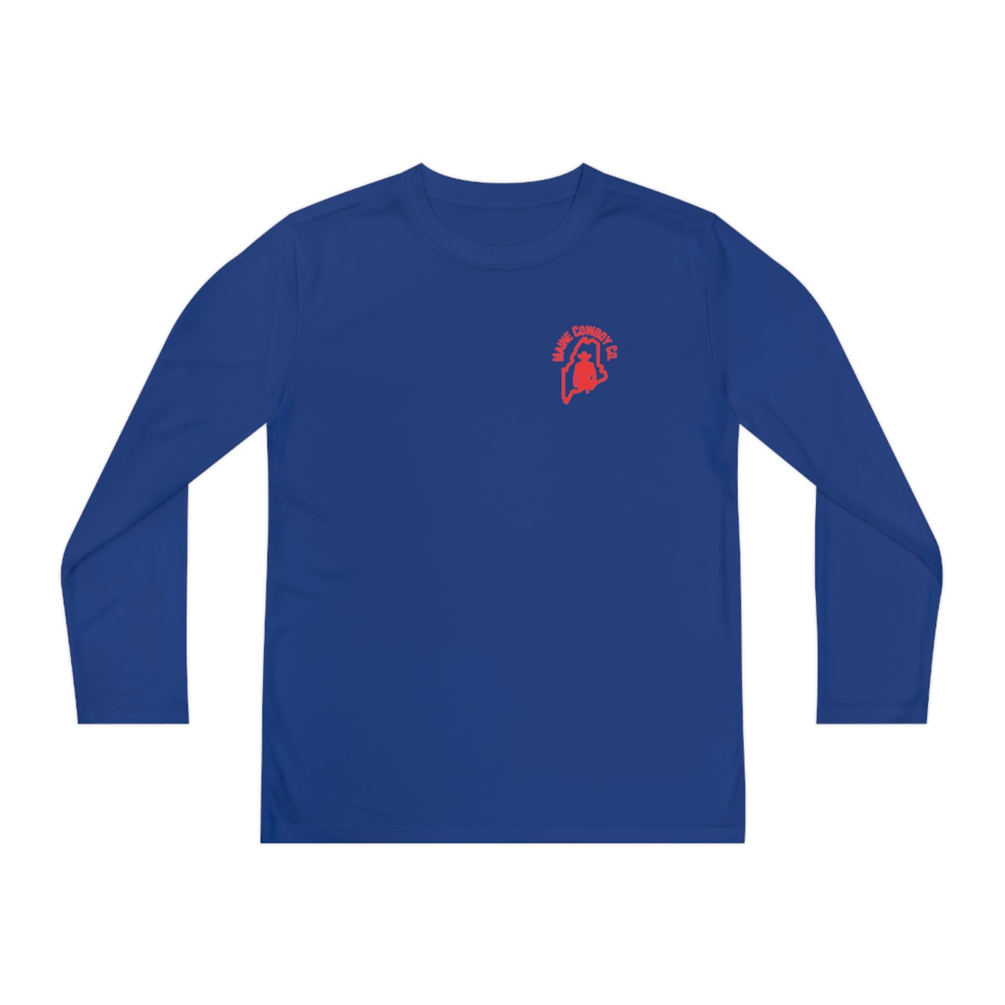 Youth Maine Cowboy Logo Long sleeve