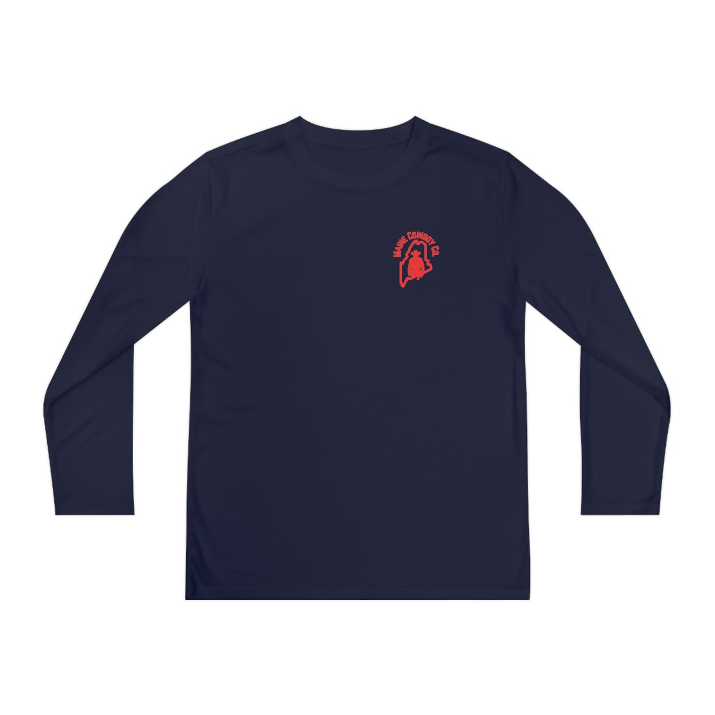 Youth Maine Cowboy Logo Long sleeve