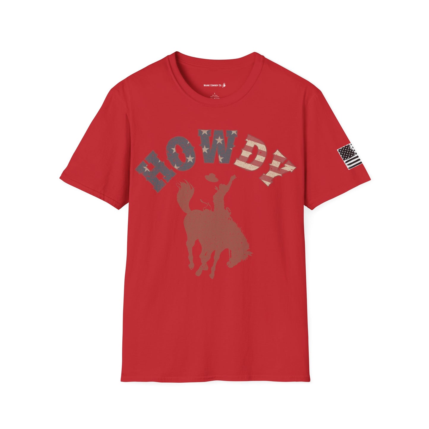 Howdy Graphic Unisex T-Shirt | Perfect for Casual Days, Gift for Rodeo Fans, Country Music Lovers, 4th of July, Summertime Style