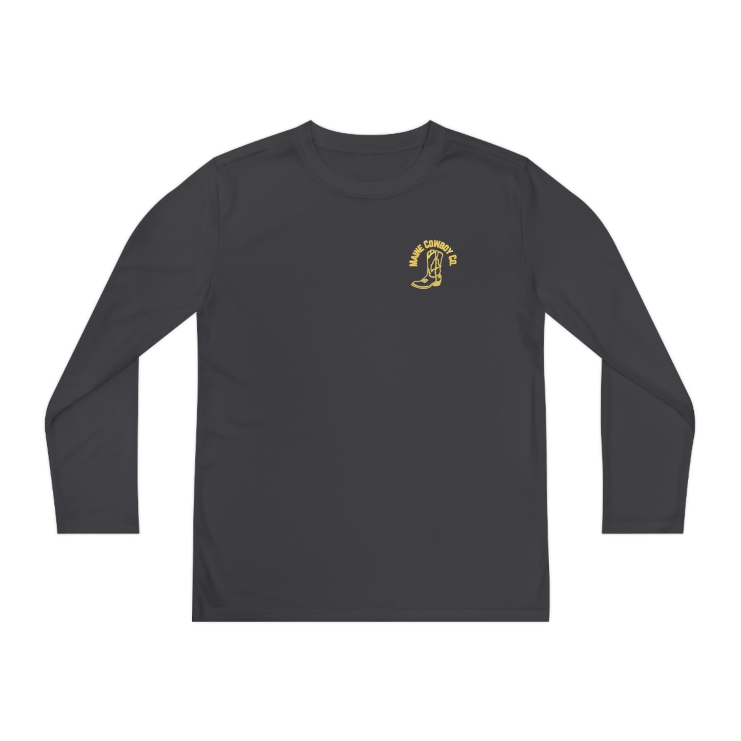 Youth Maine Cowboy Logo Long sleeve