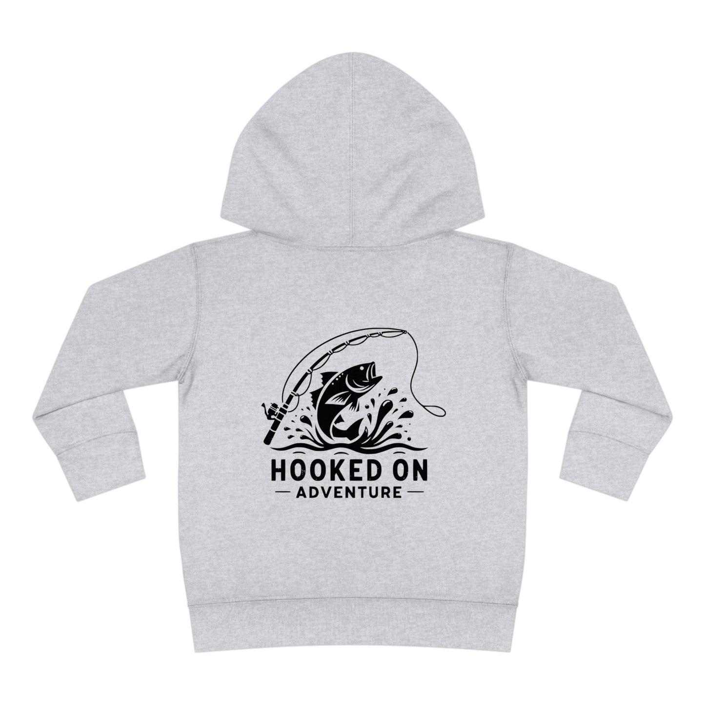 Toddler Pullover Hooked On Adventure Fleece Hoodie