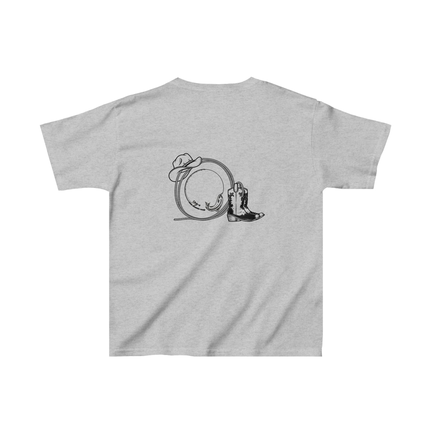 Kids Fishing Circle Tee