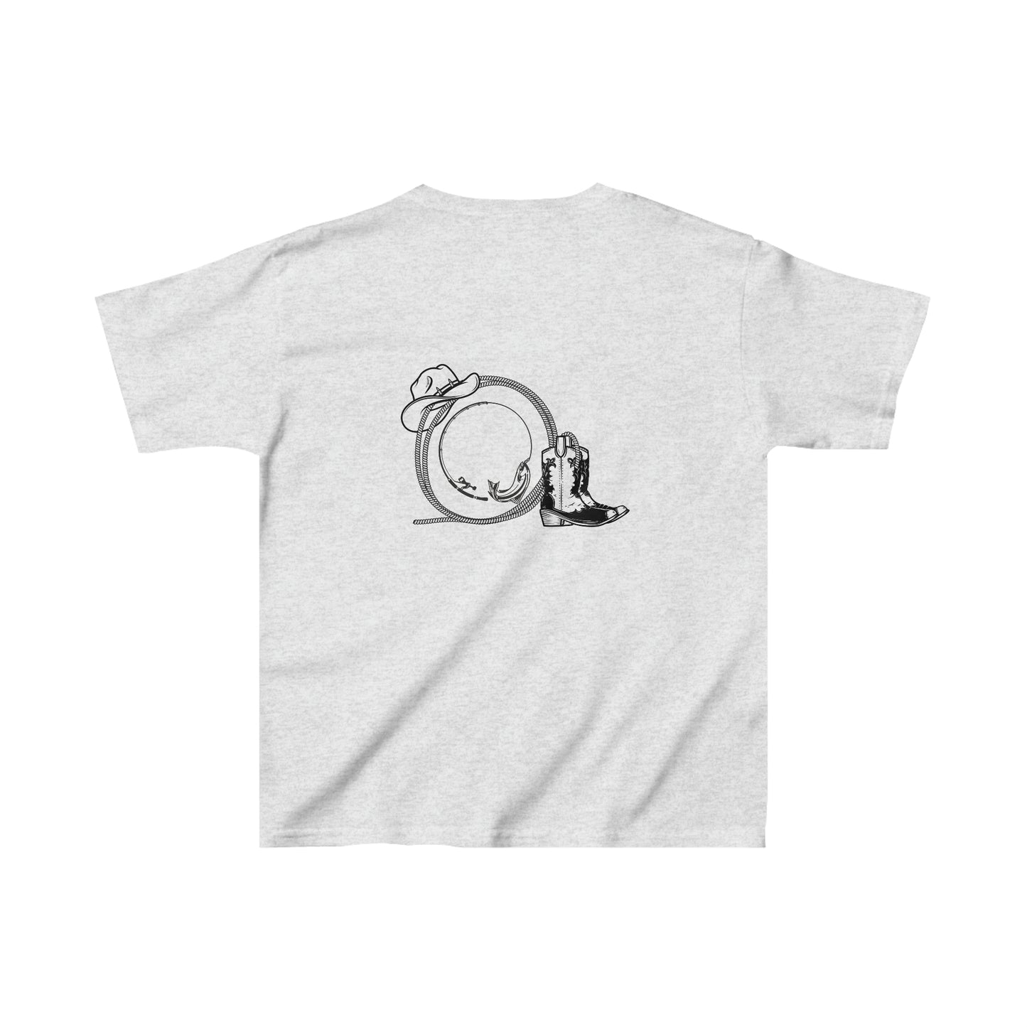 Kids Fishing Circle Tee