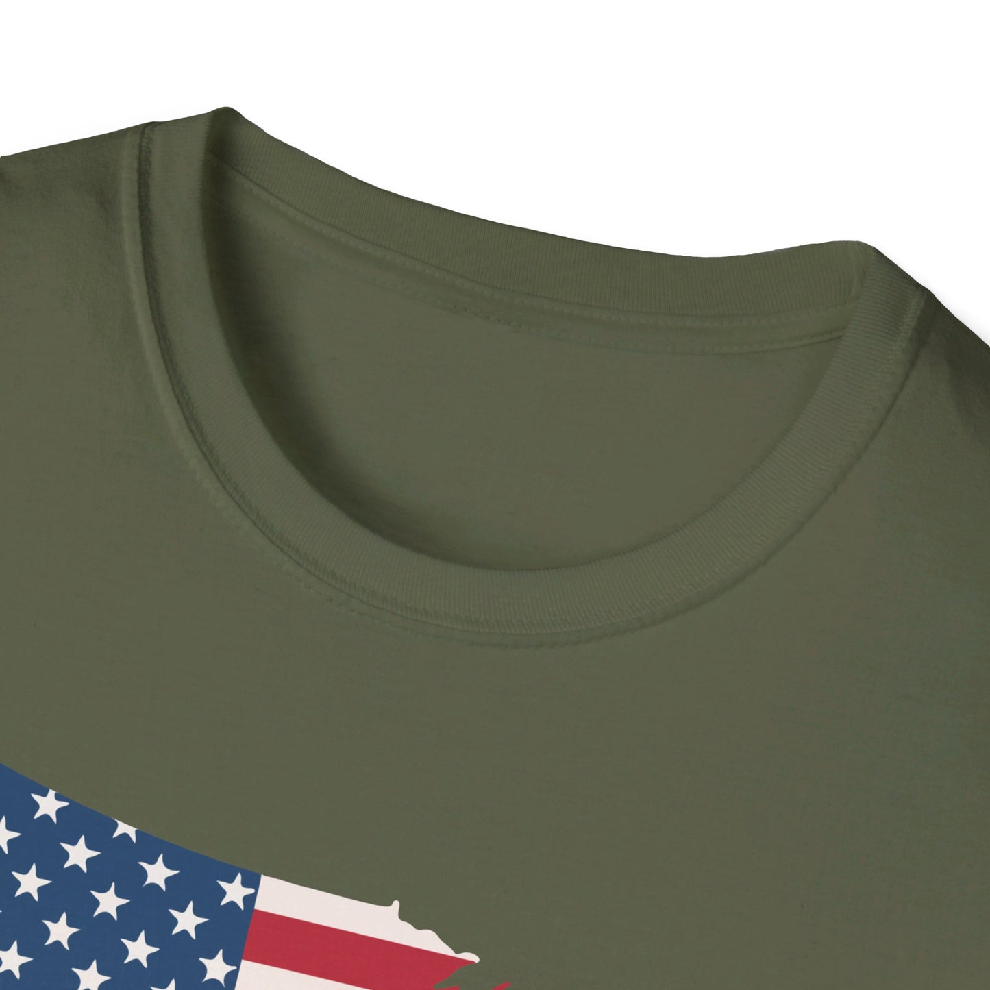 Softstyle United States Flag T-Shirt