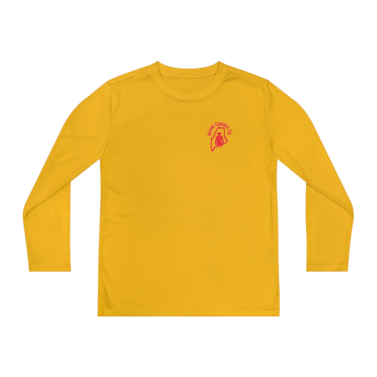 Youth Maine Cowboy Logo Long sleeve