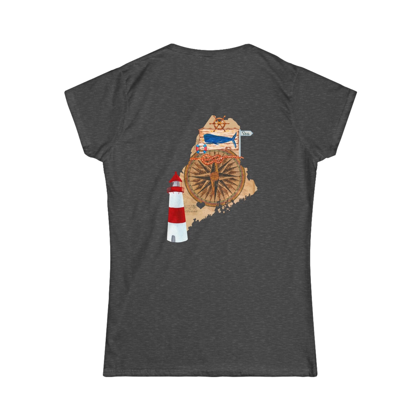 Softstyle See The Sea Tee