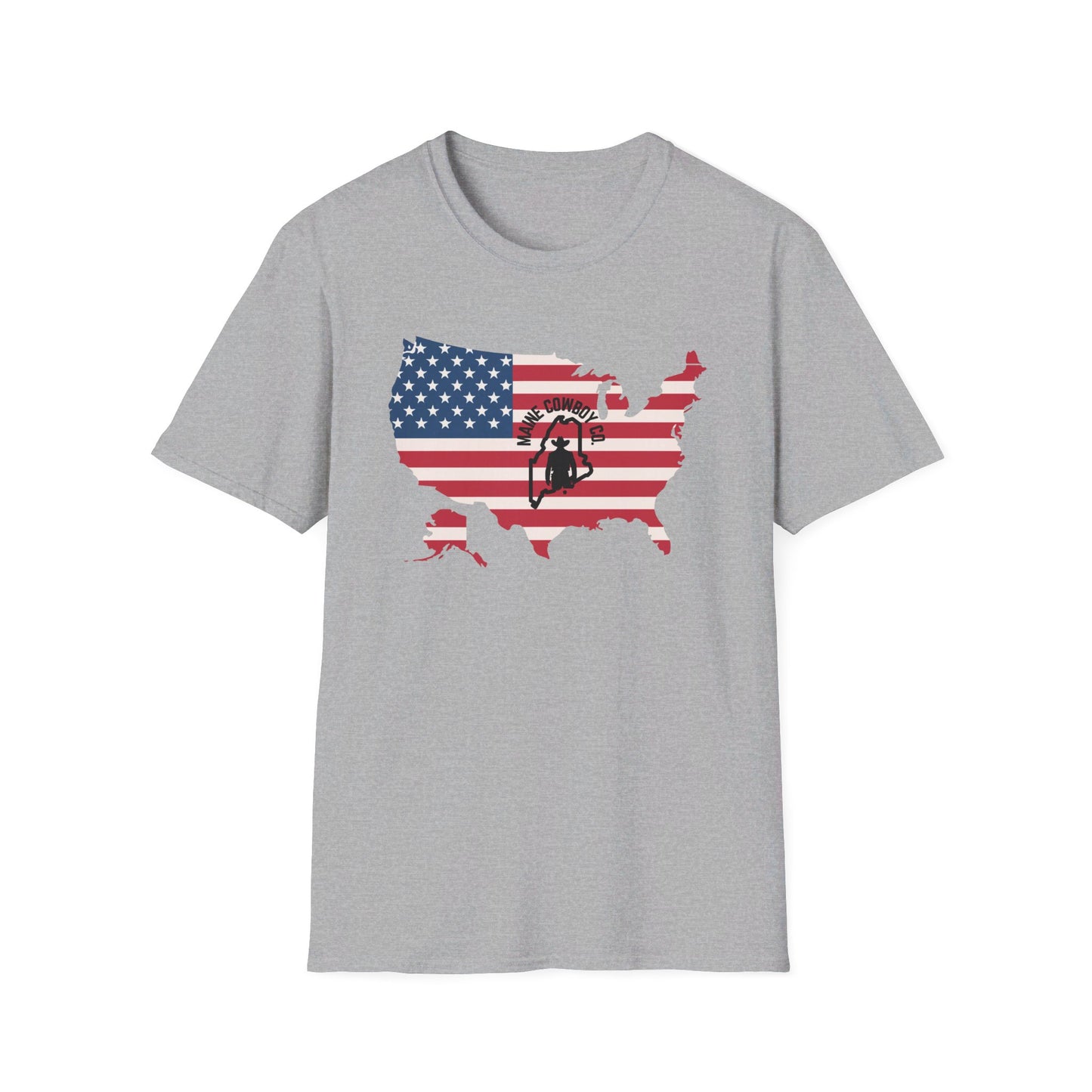 Softstyle United States Flag T-Shirt