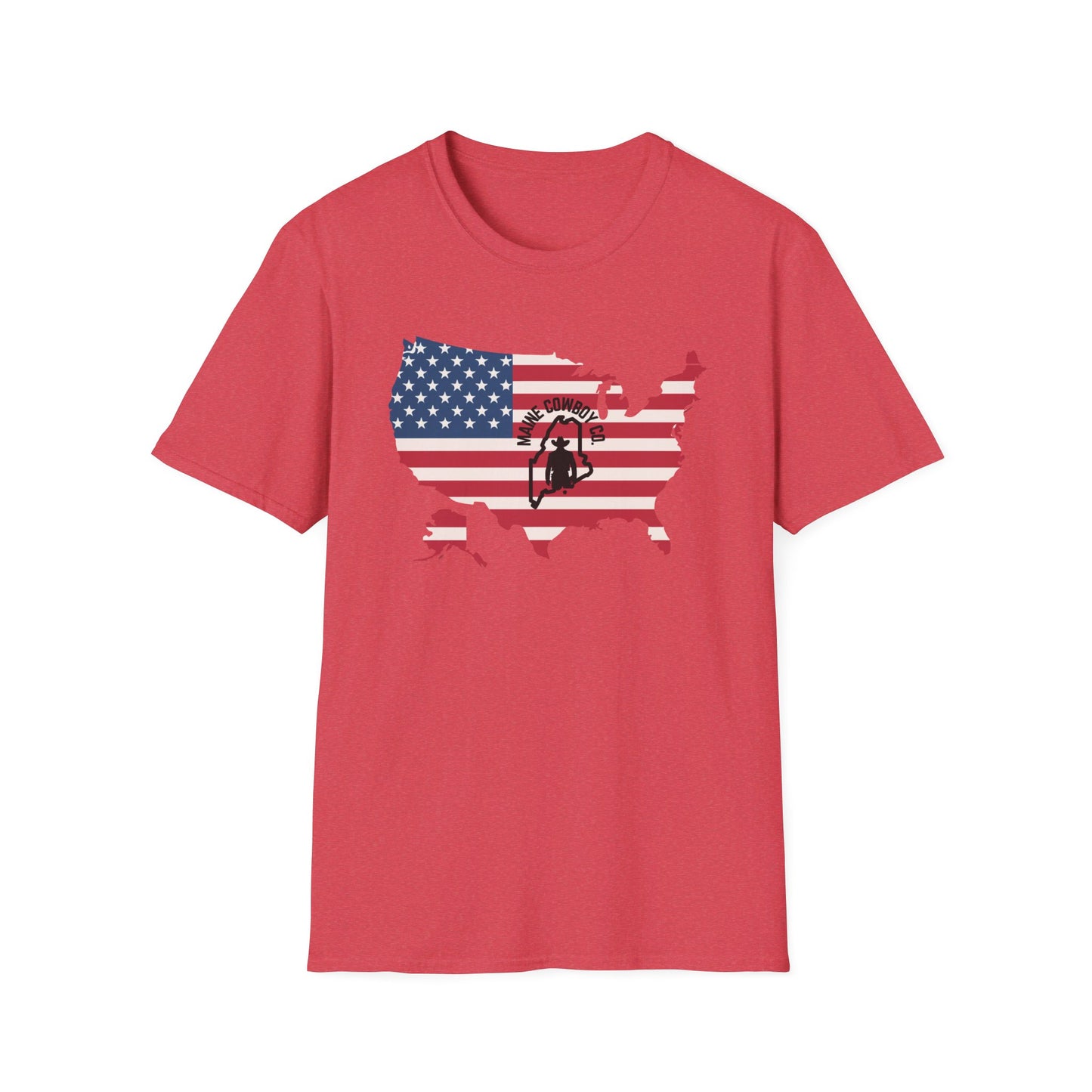 Softstyle United States Flag T-Shirt