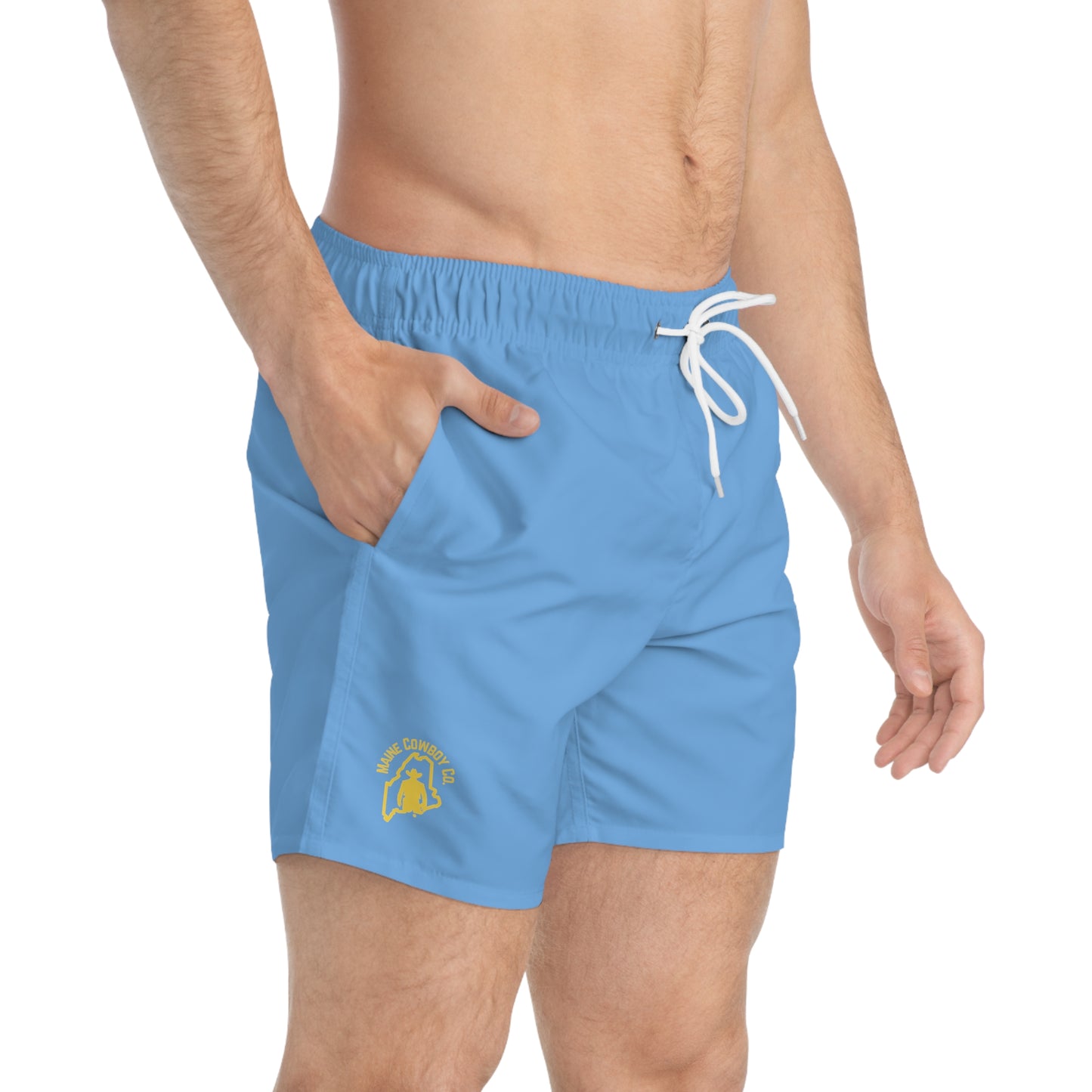 Swim Trunks With Logo