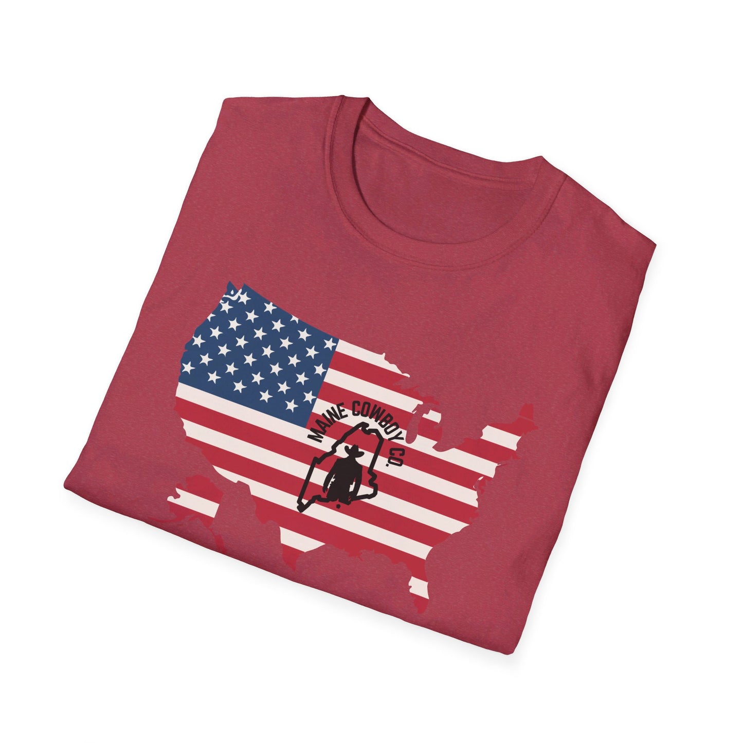 Softstyle United States Flag T-Shirt