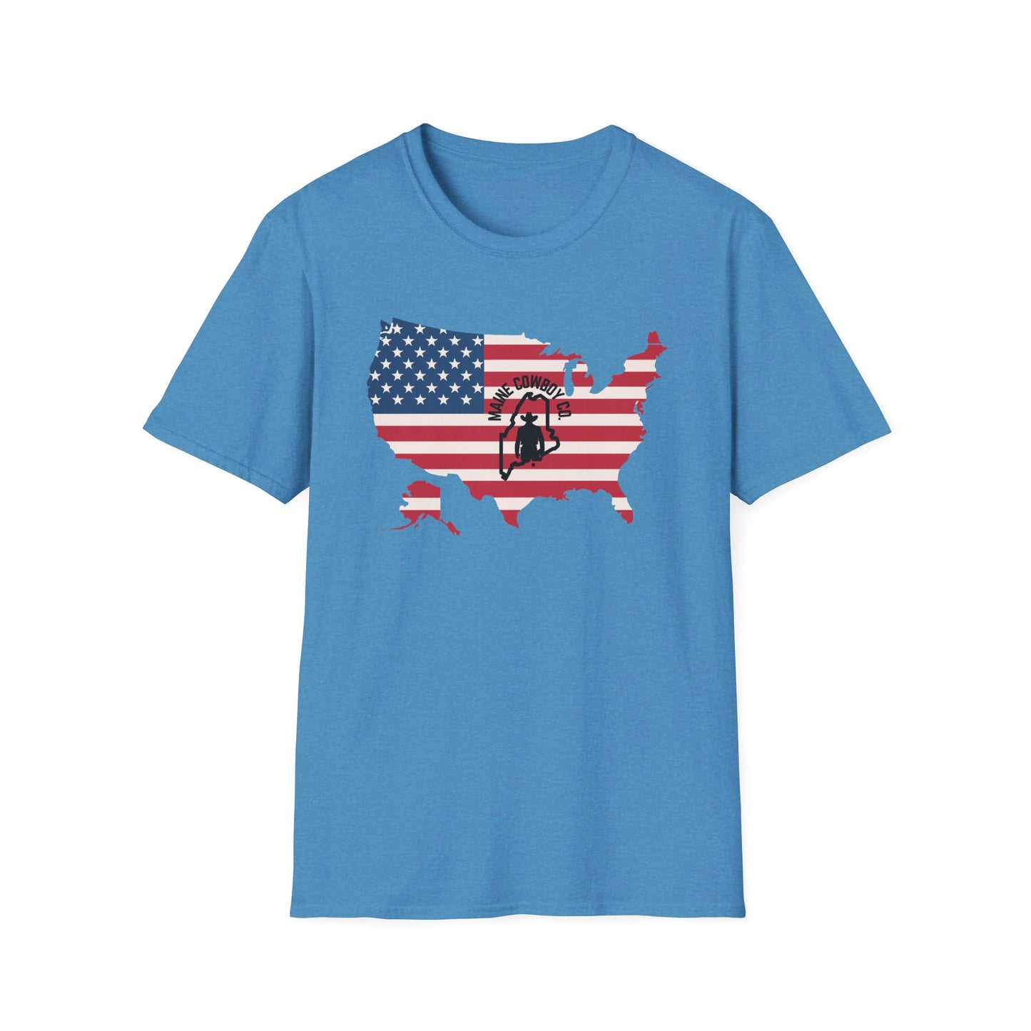 Softstyle United States Flag T-Shirt