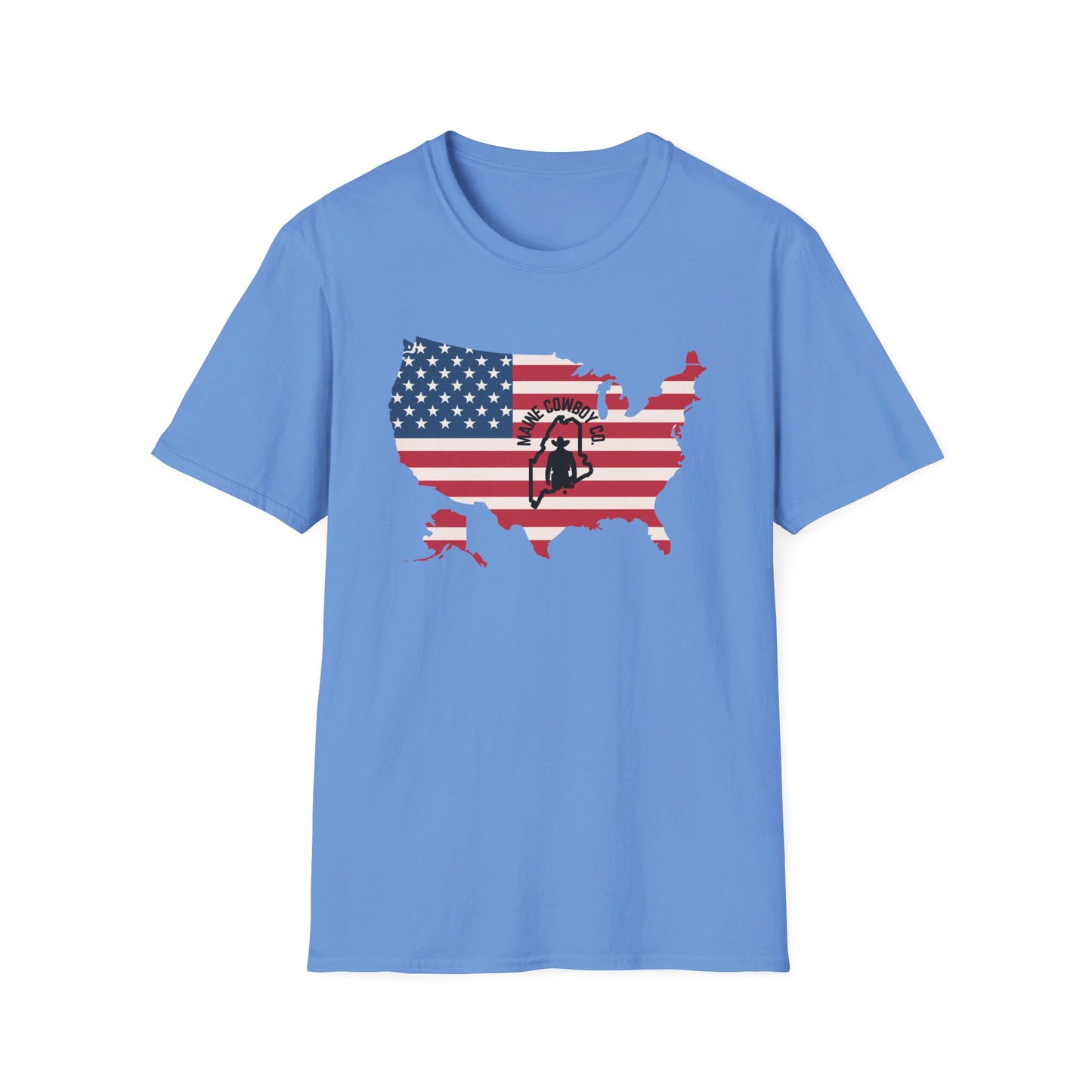 Softstyle United States Flag T-Shirt