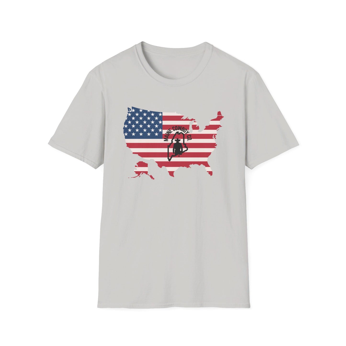 Softstyle United States Flag T-Shirt