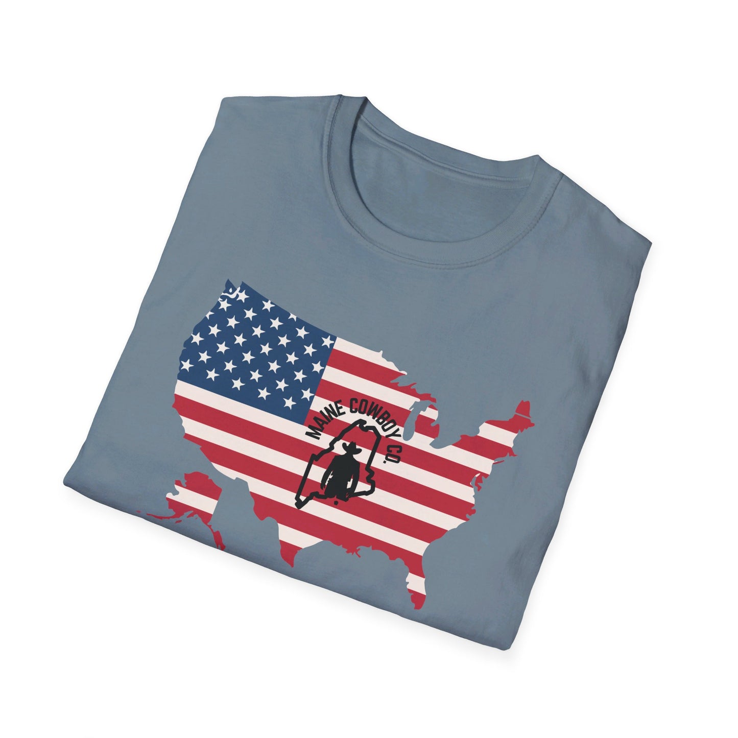 Softstyle United States Flag T-Shirt