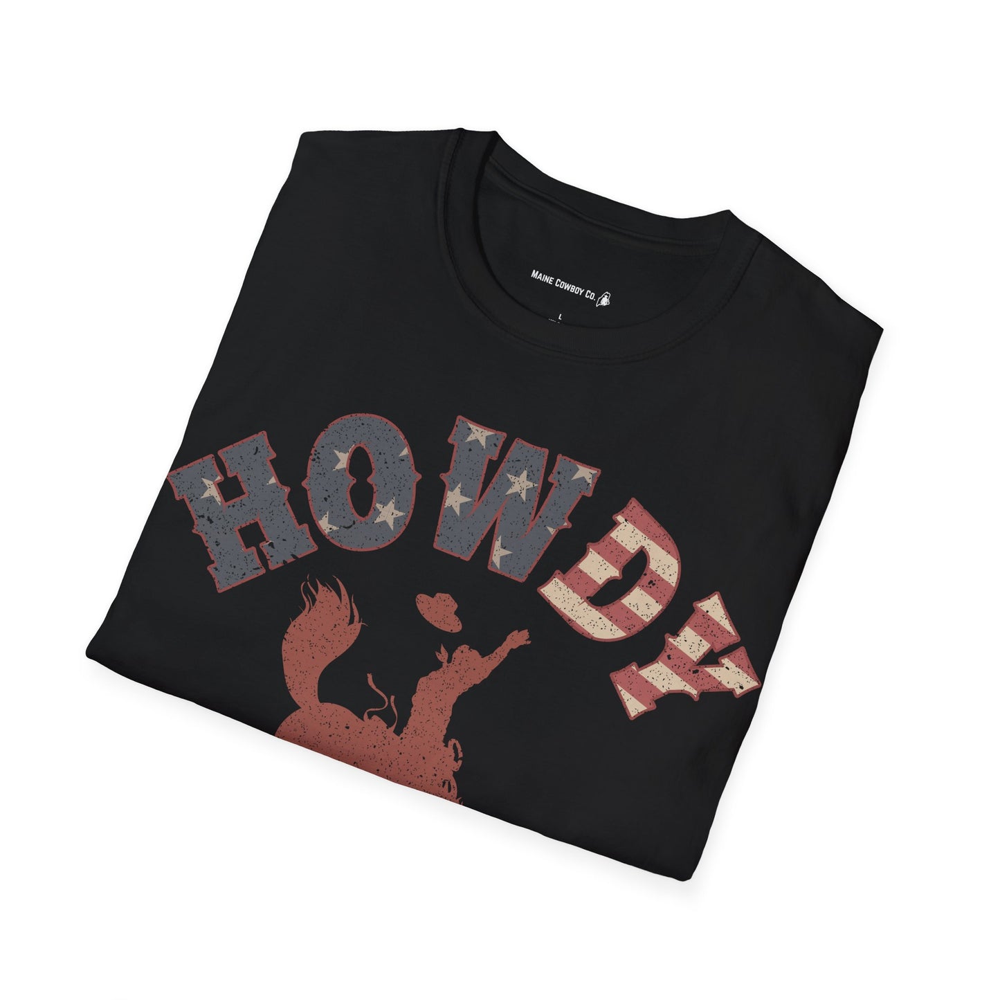 Howdy Graphic Unisex T-Shirt | Perfect for Casual Days, Gift for Rodeo Fans, Country Music Lovers, 4th of July, Summertime Style