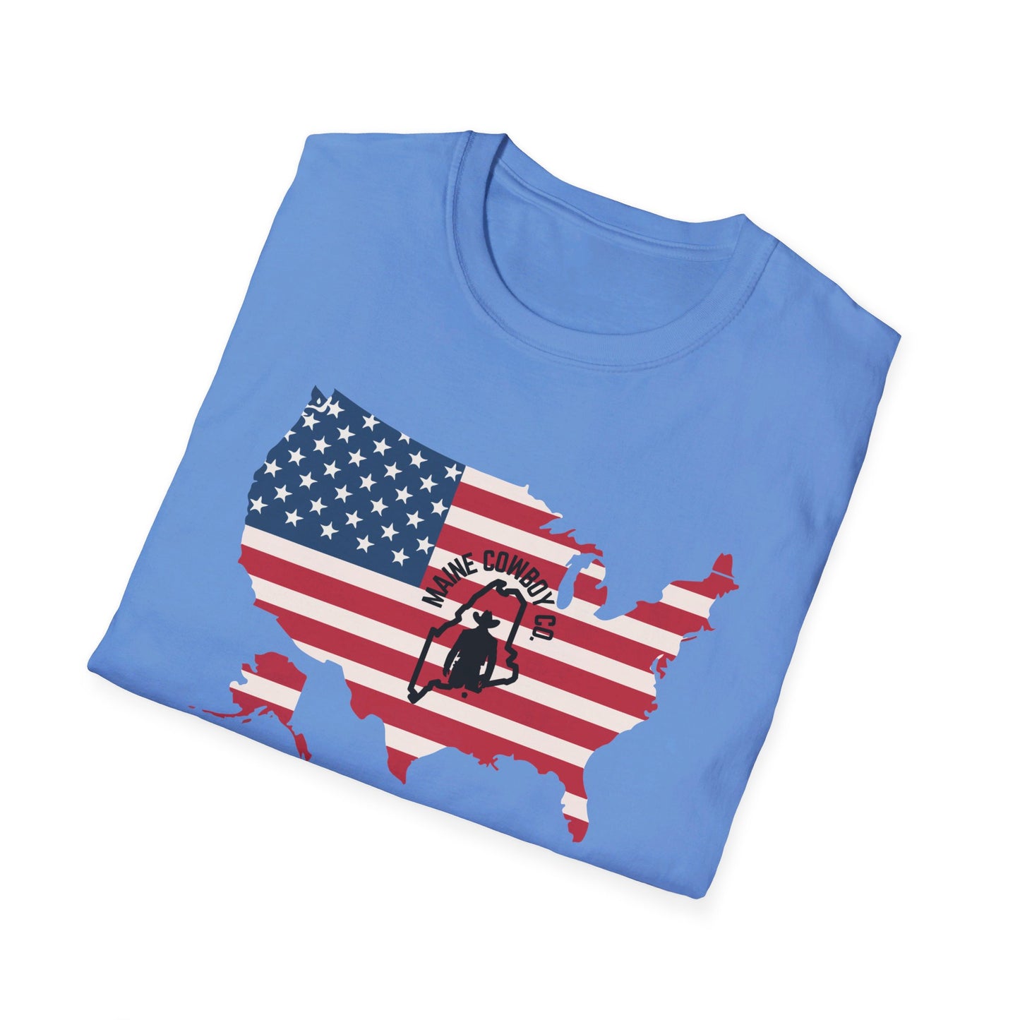 Softstyle United States Flag T-Shirt