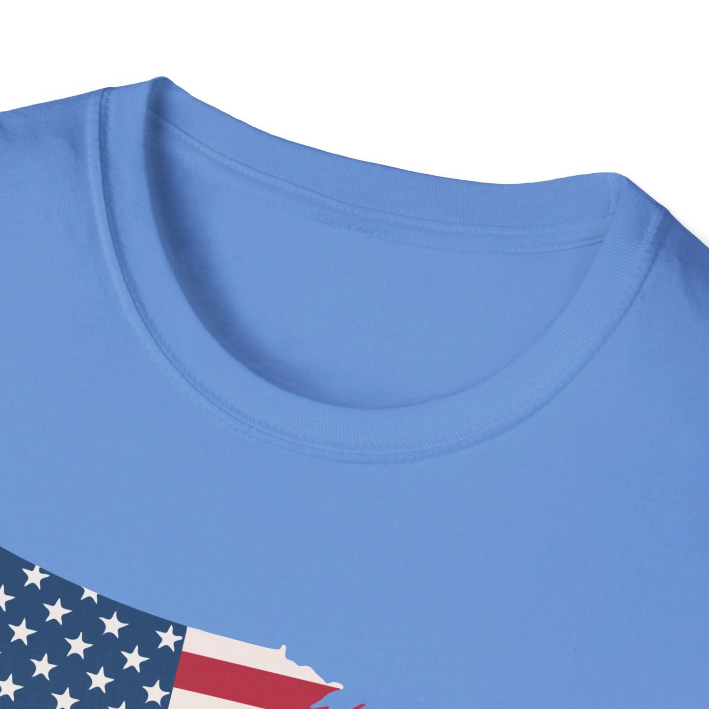 Softstyle United States Flag T-Shirt