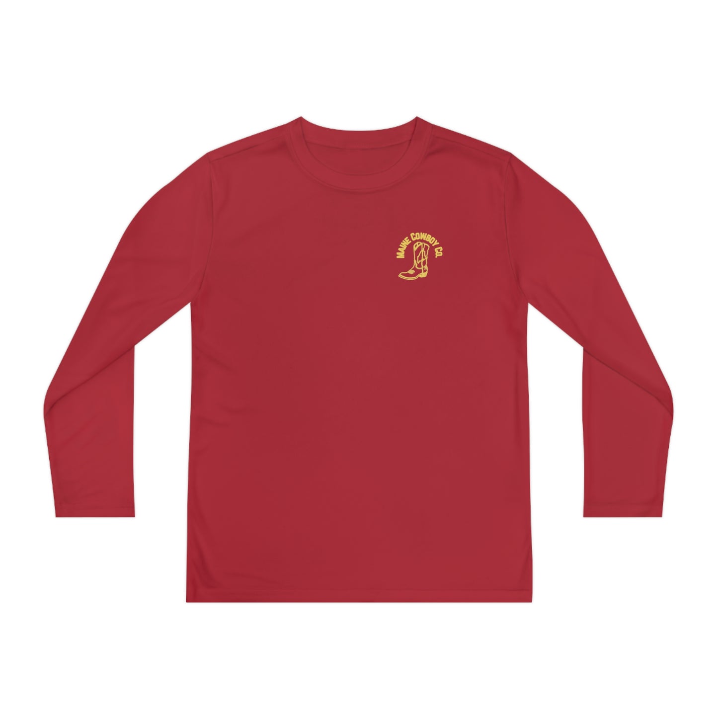 Youth Maine Cowboy Logo Long sleeve