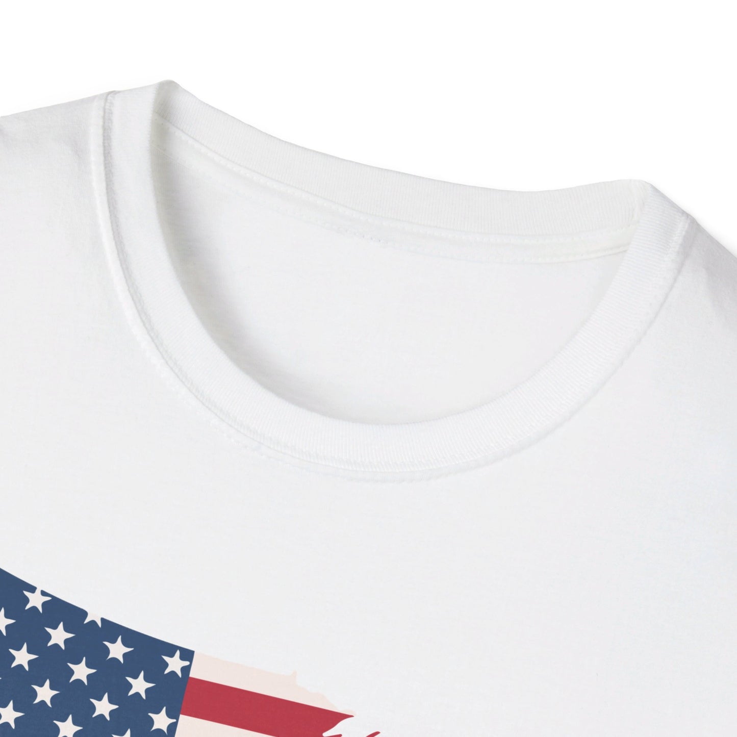 Softstyle United States Flag T-Shirt