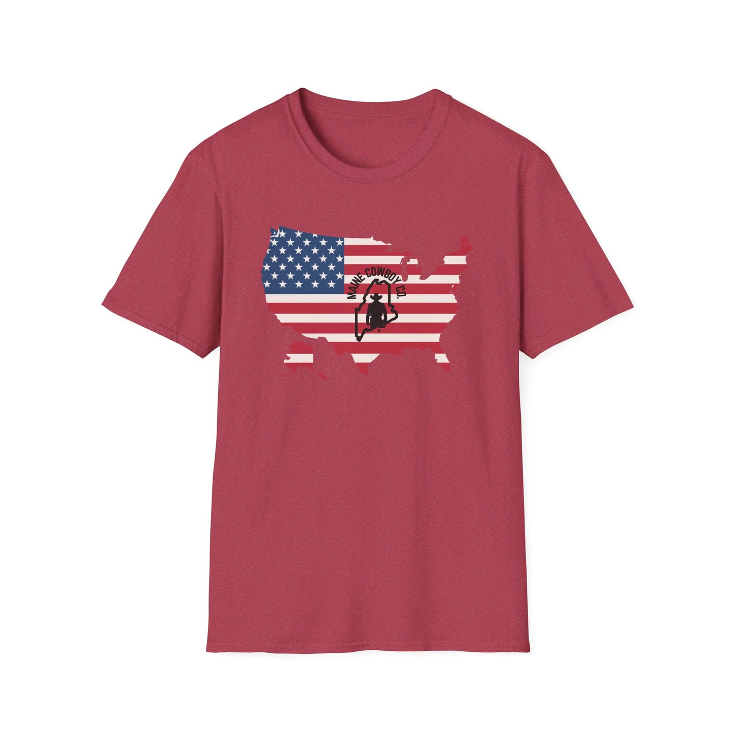 Softstyle United States Flag T-Shirt