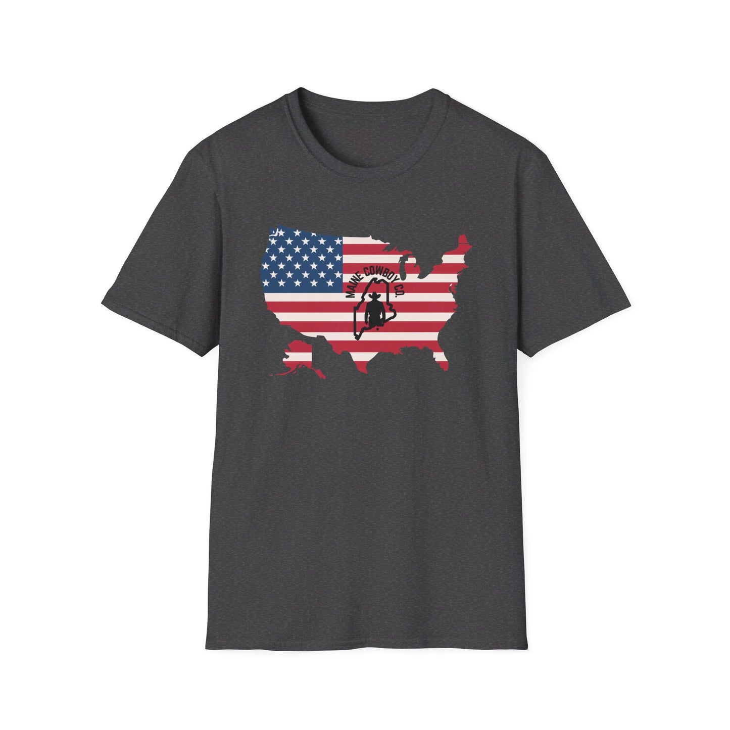 Softstyle United States Flag T-Shirt