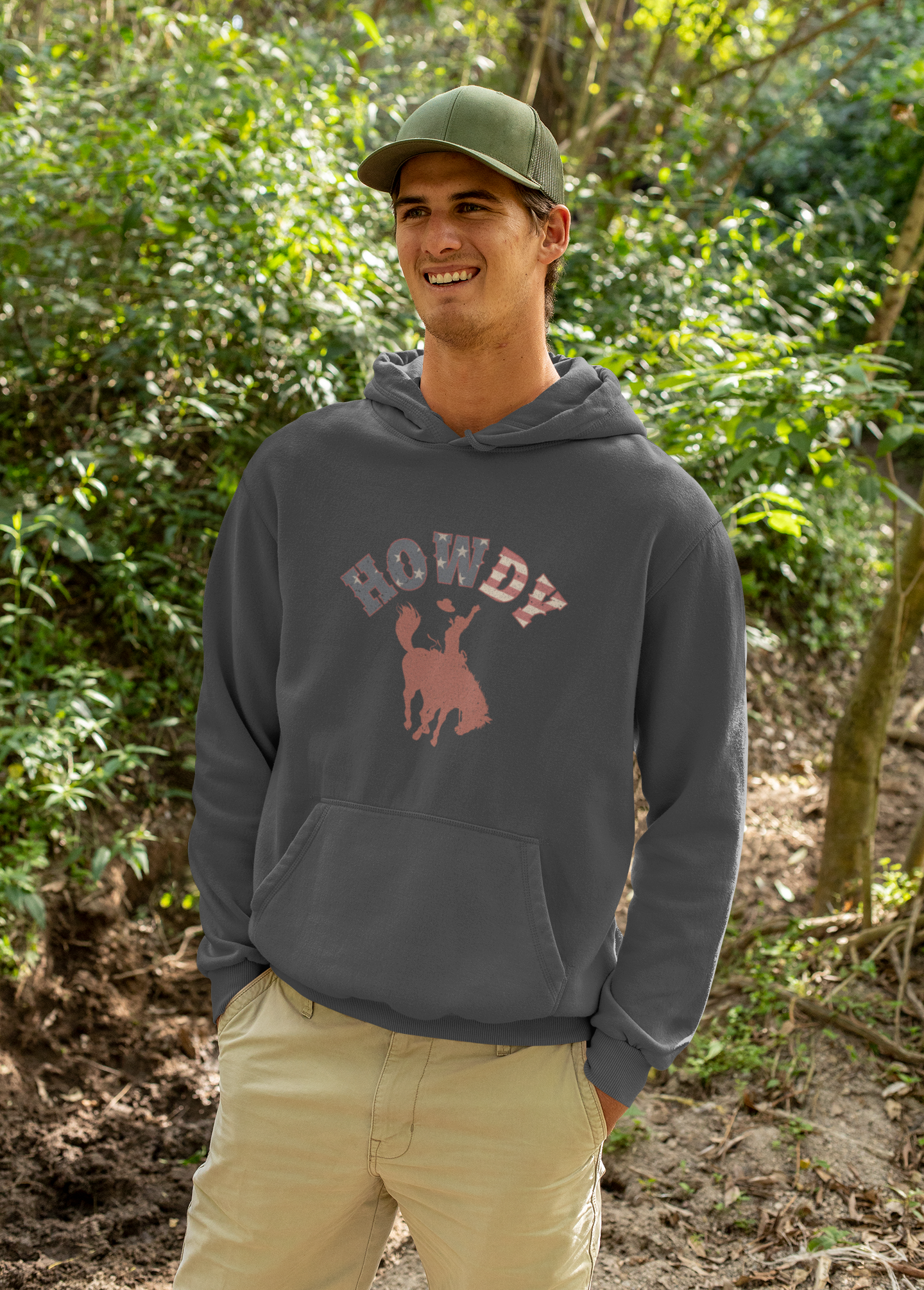 Howdy Fleece Hoodie | Cozy Western Style Sweatshirt | Perfect for Casual Outings, Gifts for Cowpoke Lovers, Rustic Home Wear, [...]