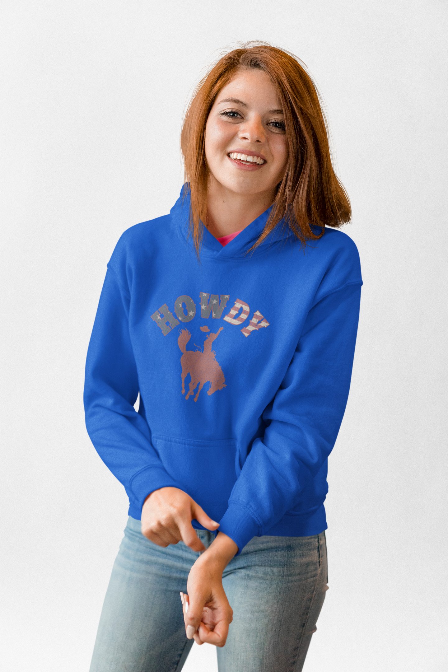 Copy of Howdy Fleece Hoodie | Cozy Western Style Sweatshirt | Perfect for Casual Outings, Gifts for Cowpoke Lovers, Rustic Home Wear, [...]