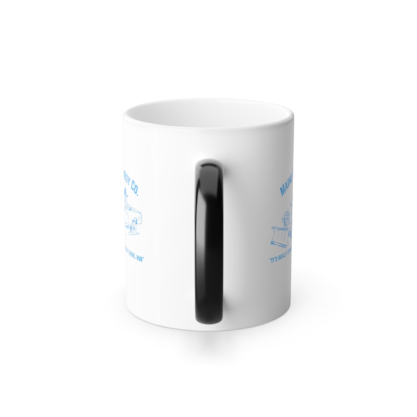 Color Morphing Mug, 11oz with Cowboy Plow Guy
